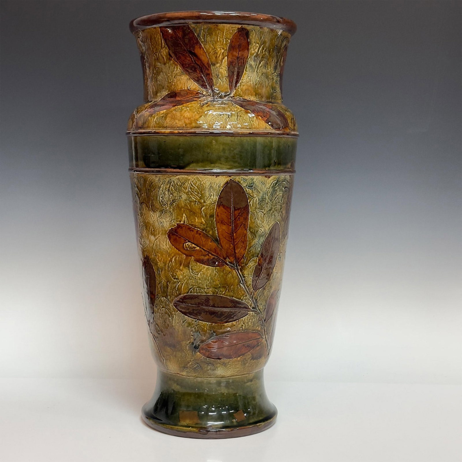 Royal Doulton Natural Foliage Ware Vase (1 of 5)