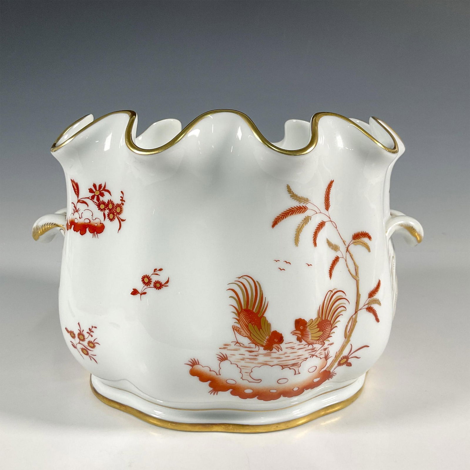 Richard Ginori Porcelain Ice Bucket, Old Milan (1 of 4)