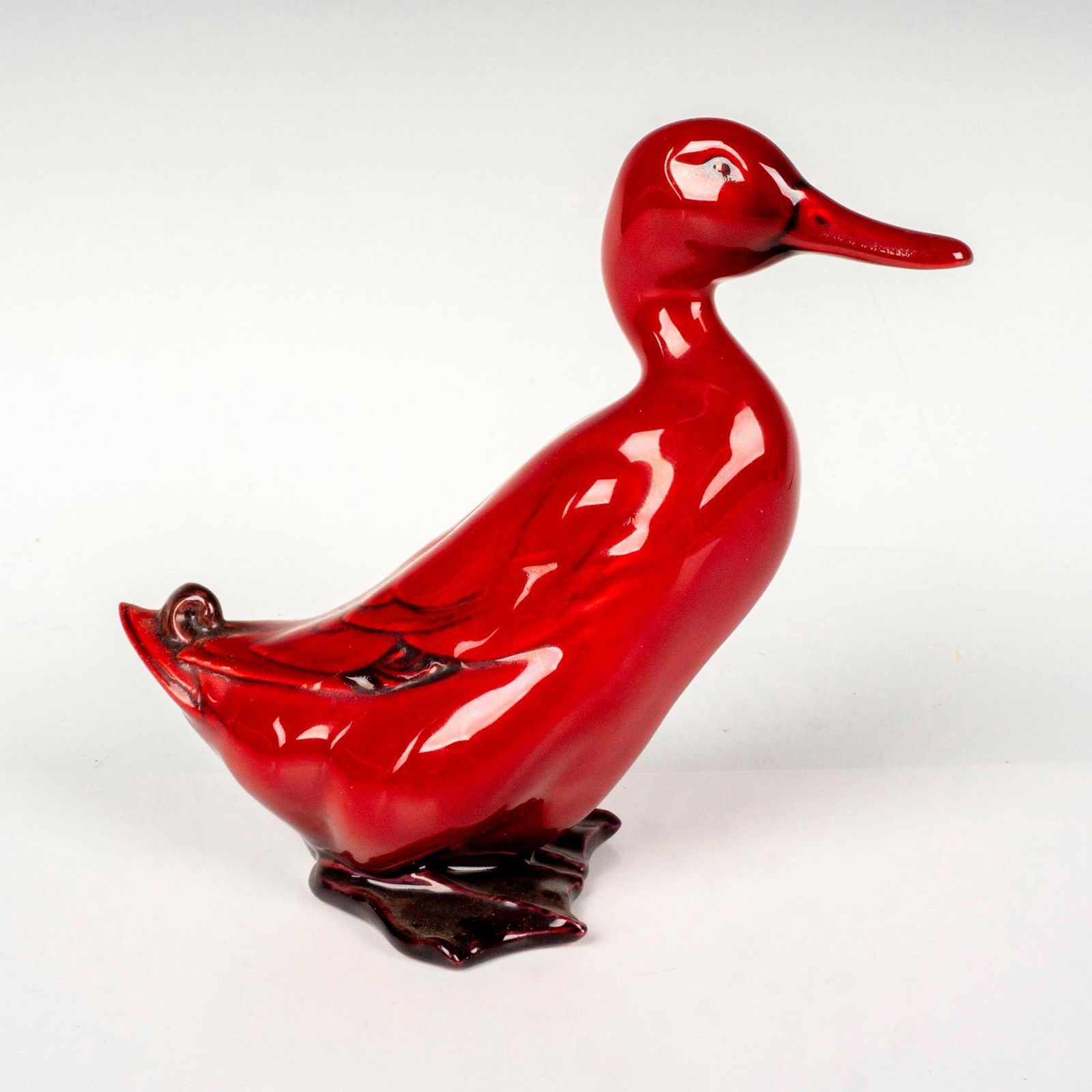 Royal Doulton Flambe Figurine, Duck Standing HN807 (1 of 3)