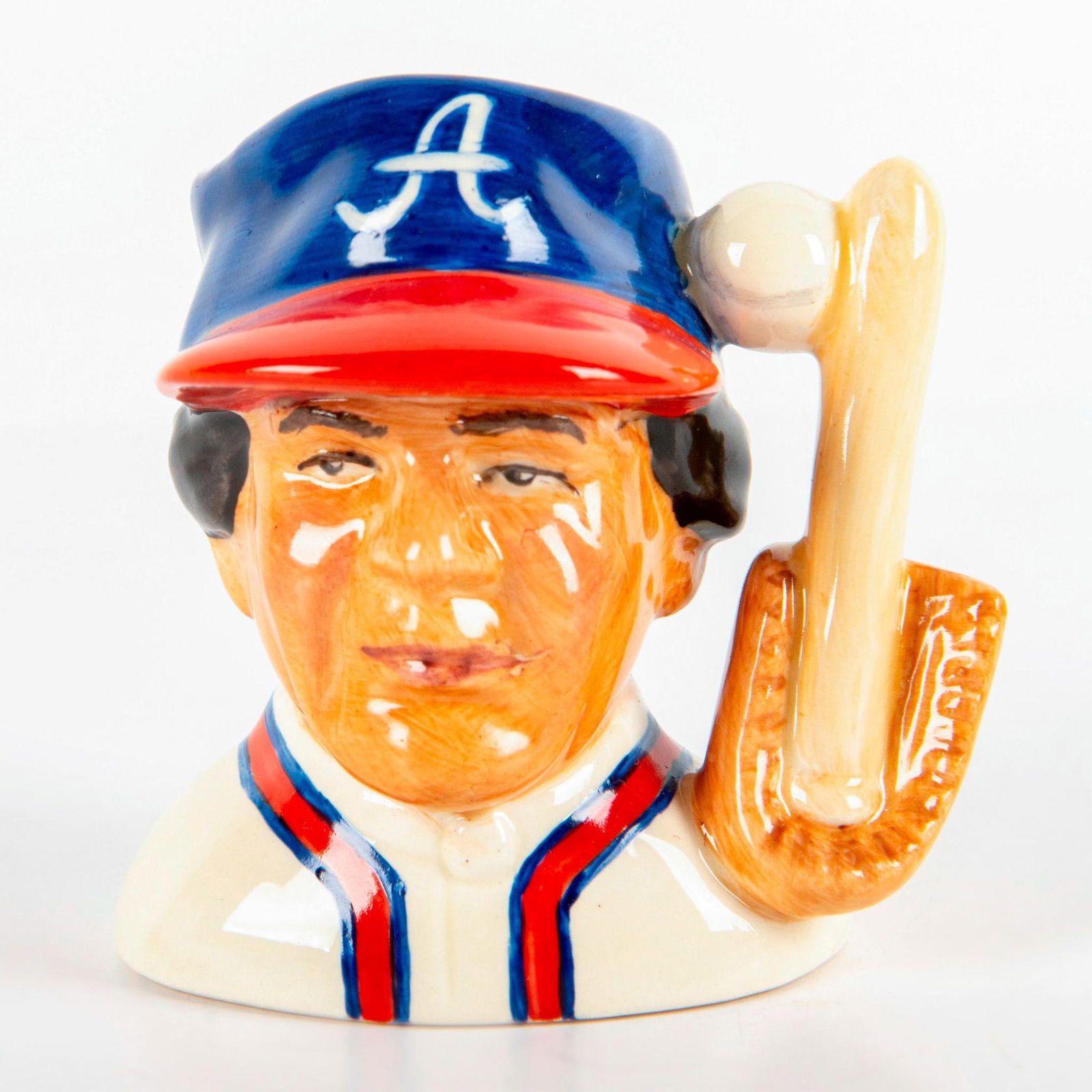 Atlanta Braves Baseball Player Prototype - Mini - Royal Doulton Character Jug (1 of 3)