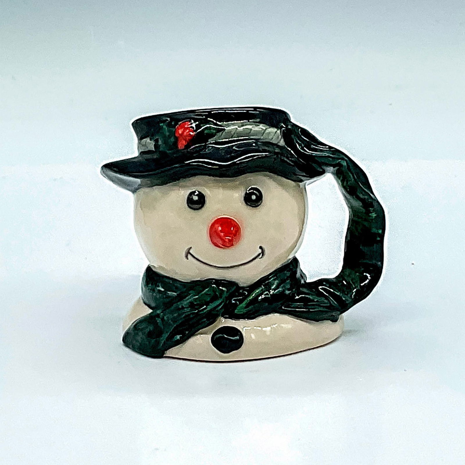 Snowman Carrot Nose D6972 - Mini - Royal Doulton Character Jug (1 of 3)