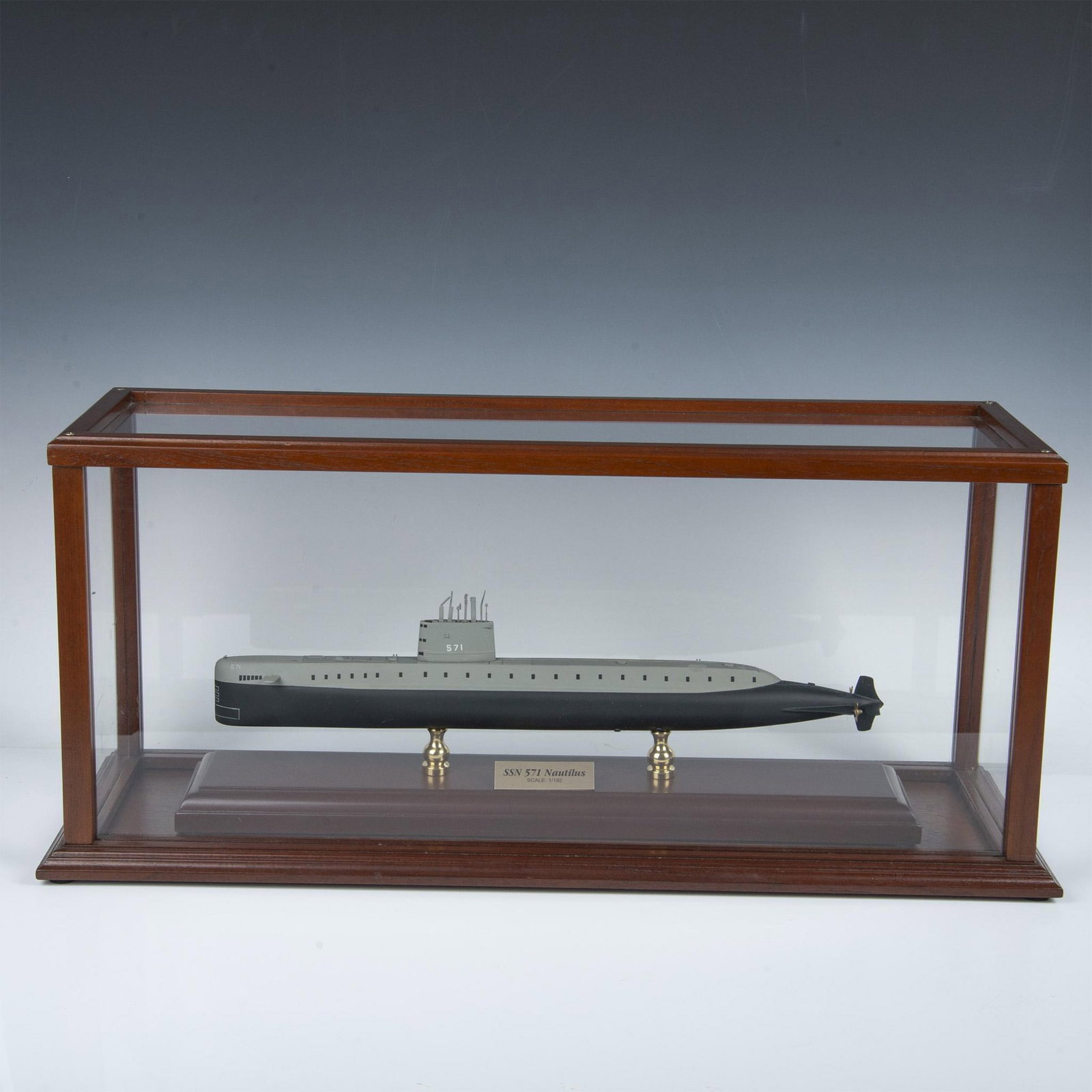 SSN 571 Nautilus Submarine 1/192 Scale Model (1 of 12)