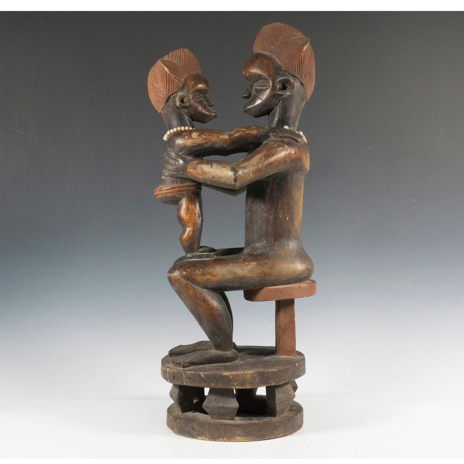 African Art Wooden Figure (1 of 5)