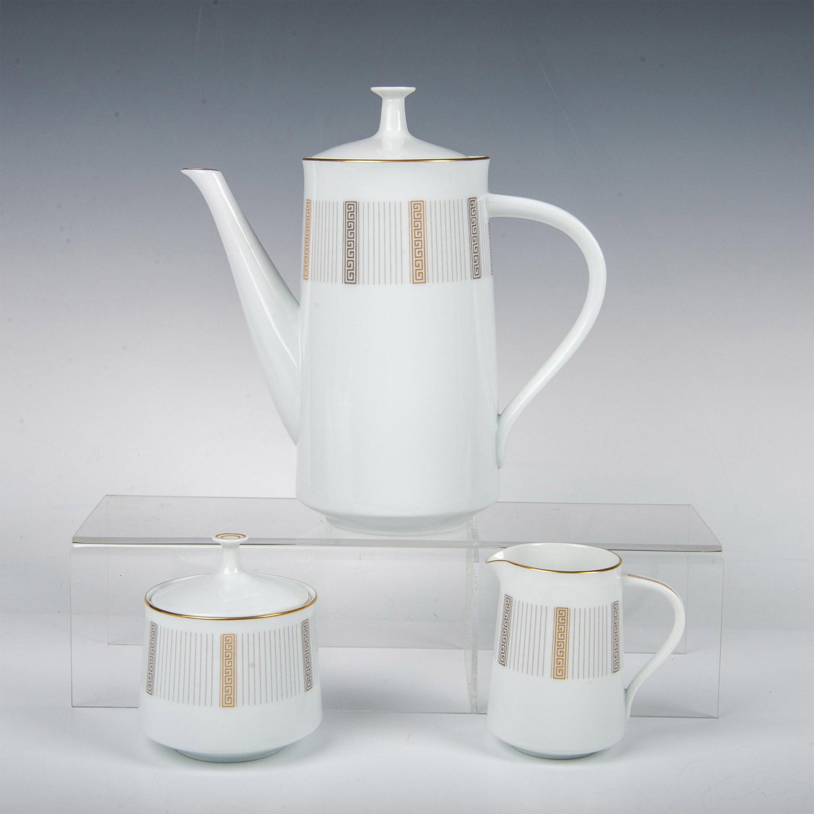 3pc Noritake Porcelain Tea Service, Humoresque (1 of 3)