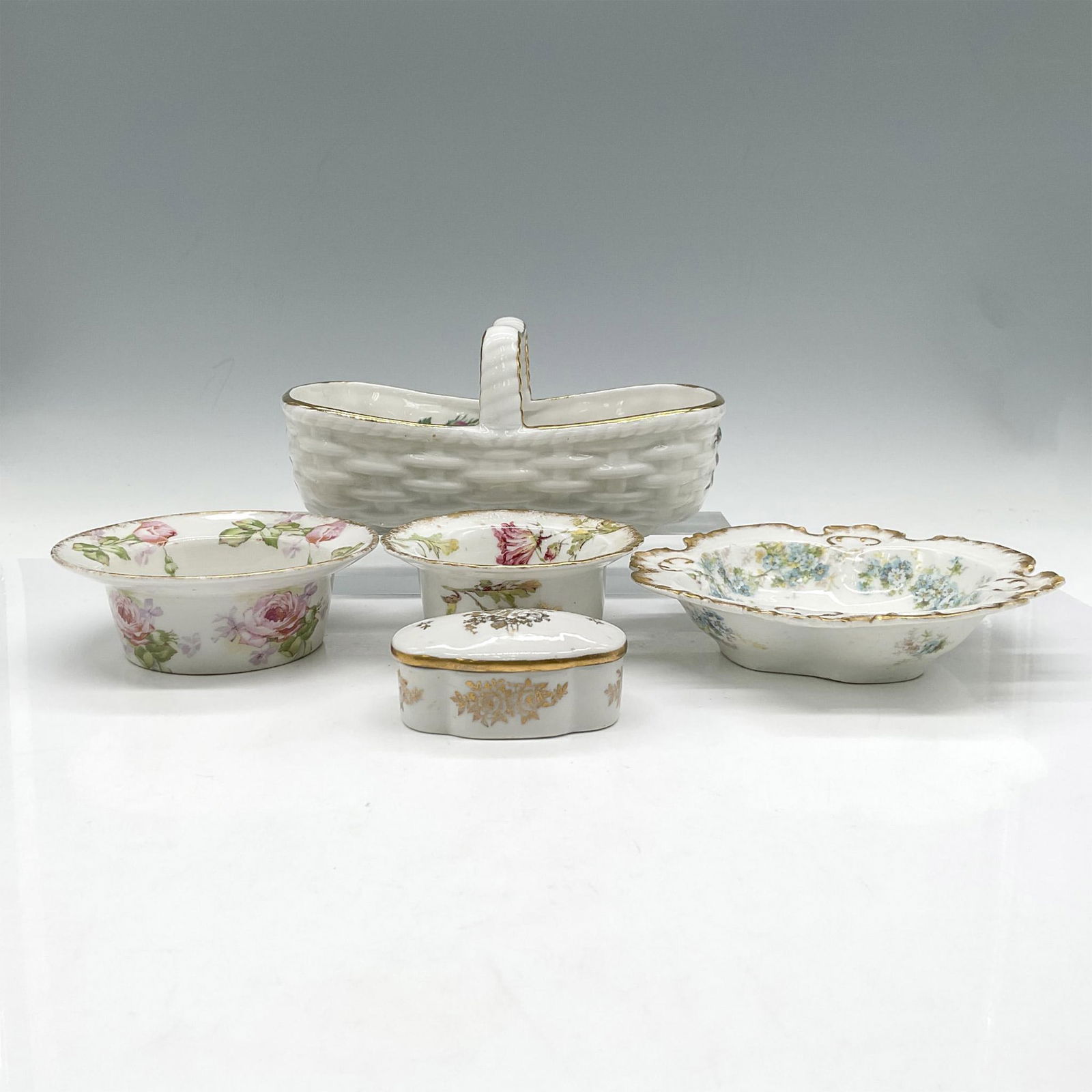5pc Limoges Porcelain Home Decor Pieces (1 of 3)