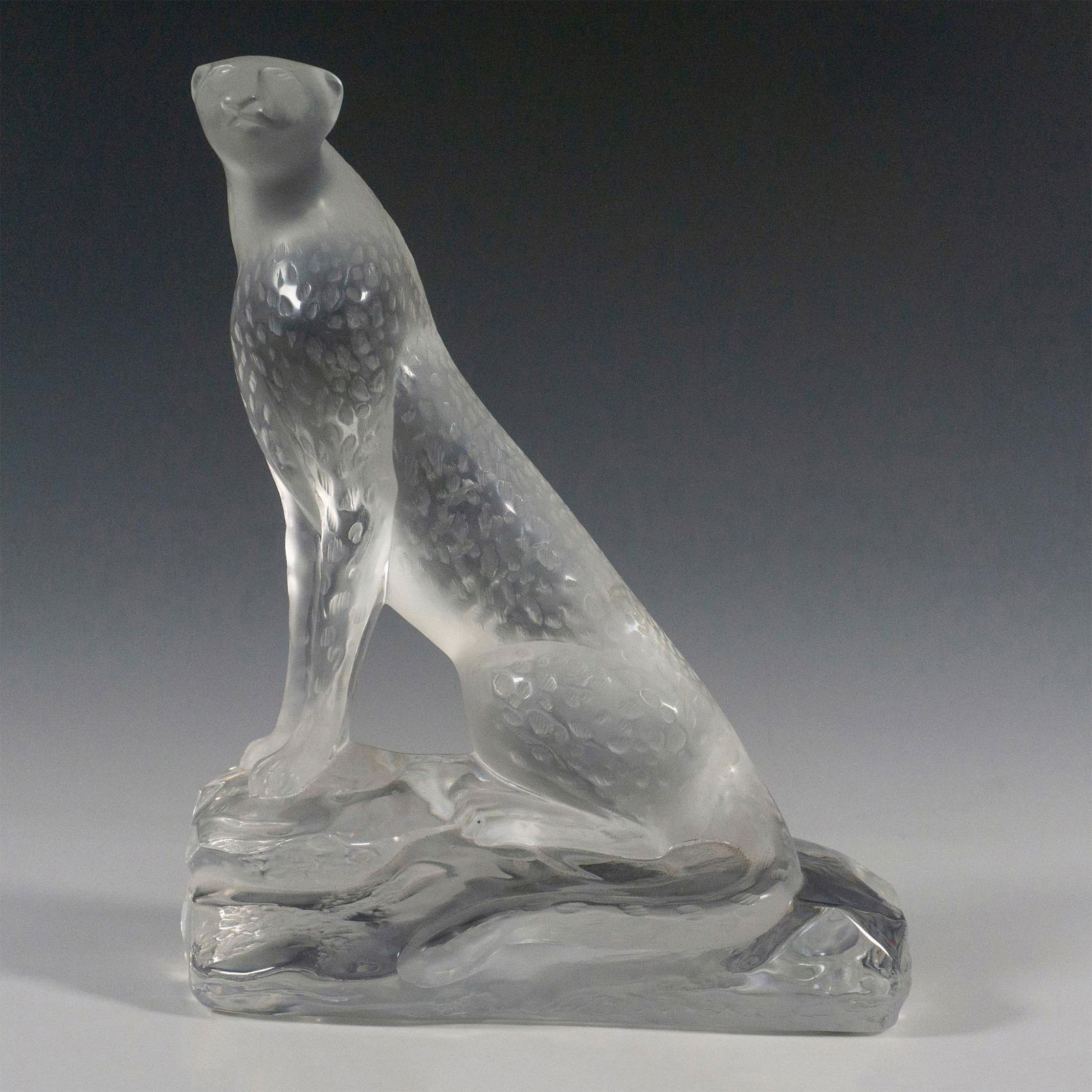 Lalique Crystal Sculpture, Tancrede (1 of 6)