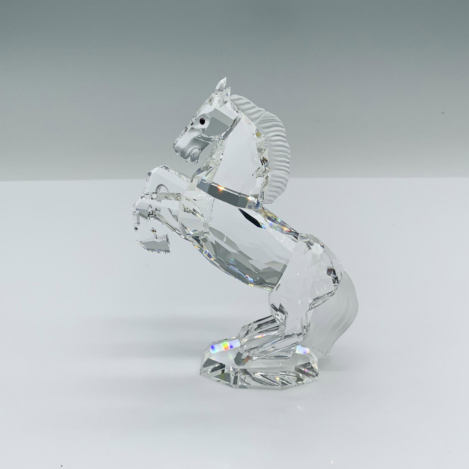 Swarovski Silver Crystal Figurine, White Stallion 174958 (1 of 4)