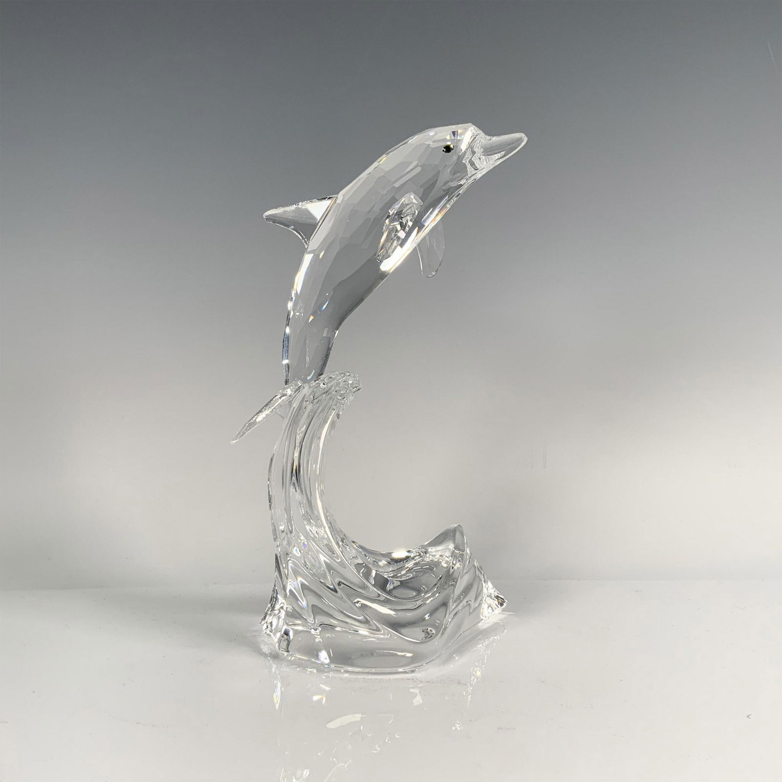 Swarovski Crystal Figurine, Maxi Dolphin 221628 (1 of 4)
