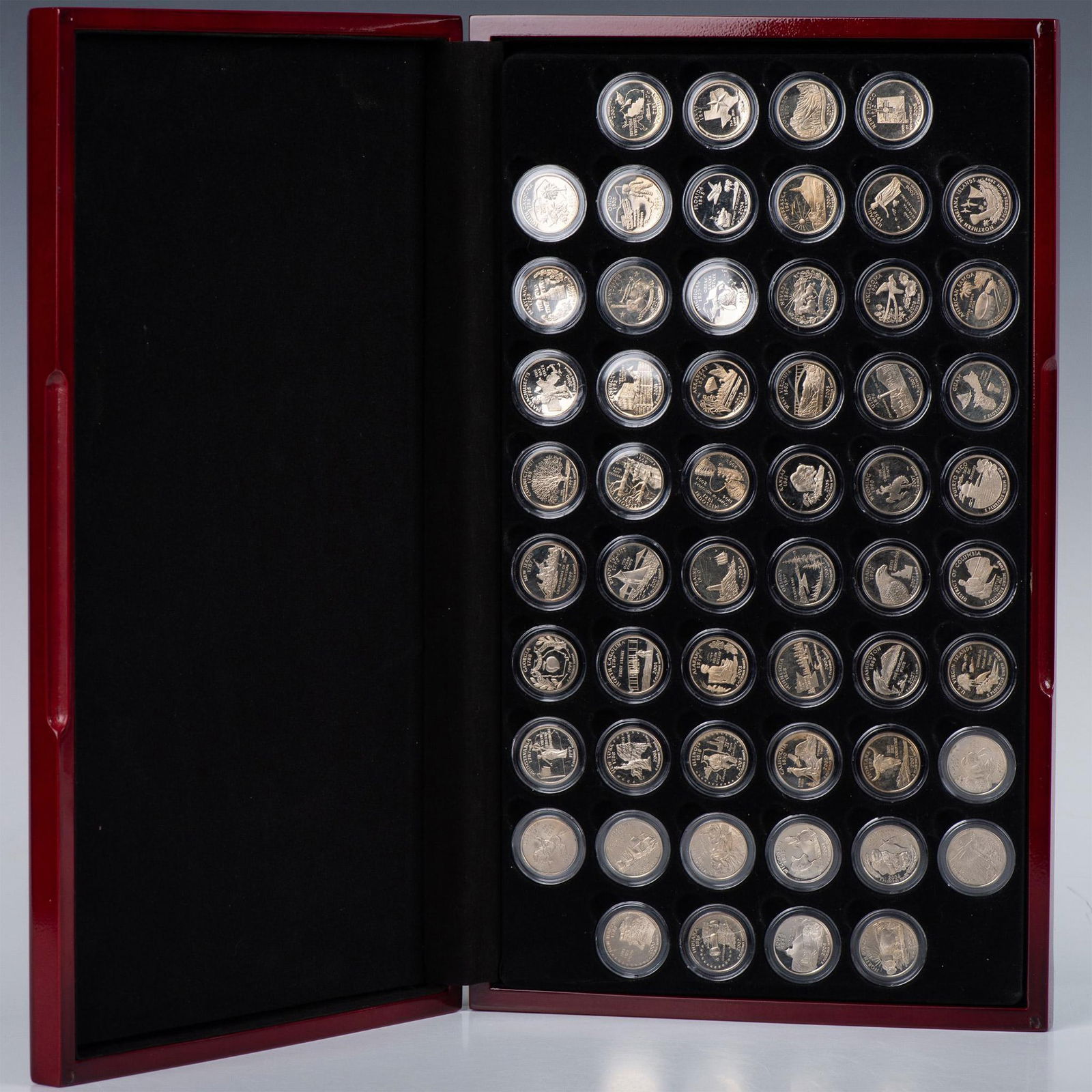 2009 SET OF US STATE & TERRITORY PROOF QUARTERS (1 of 8)