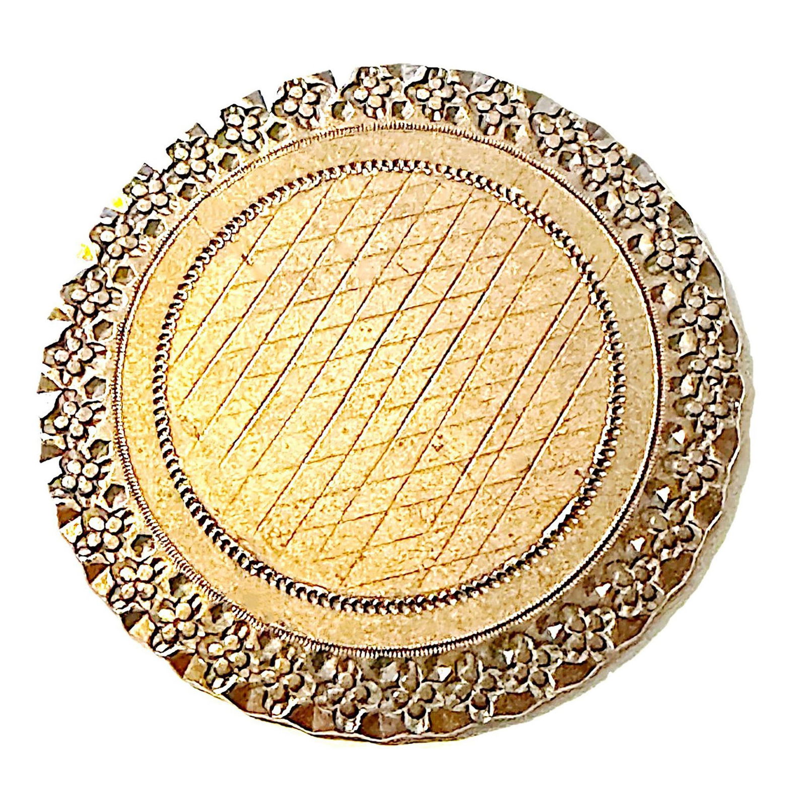 A division one copper button (1 of 2)