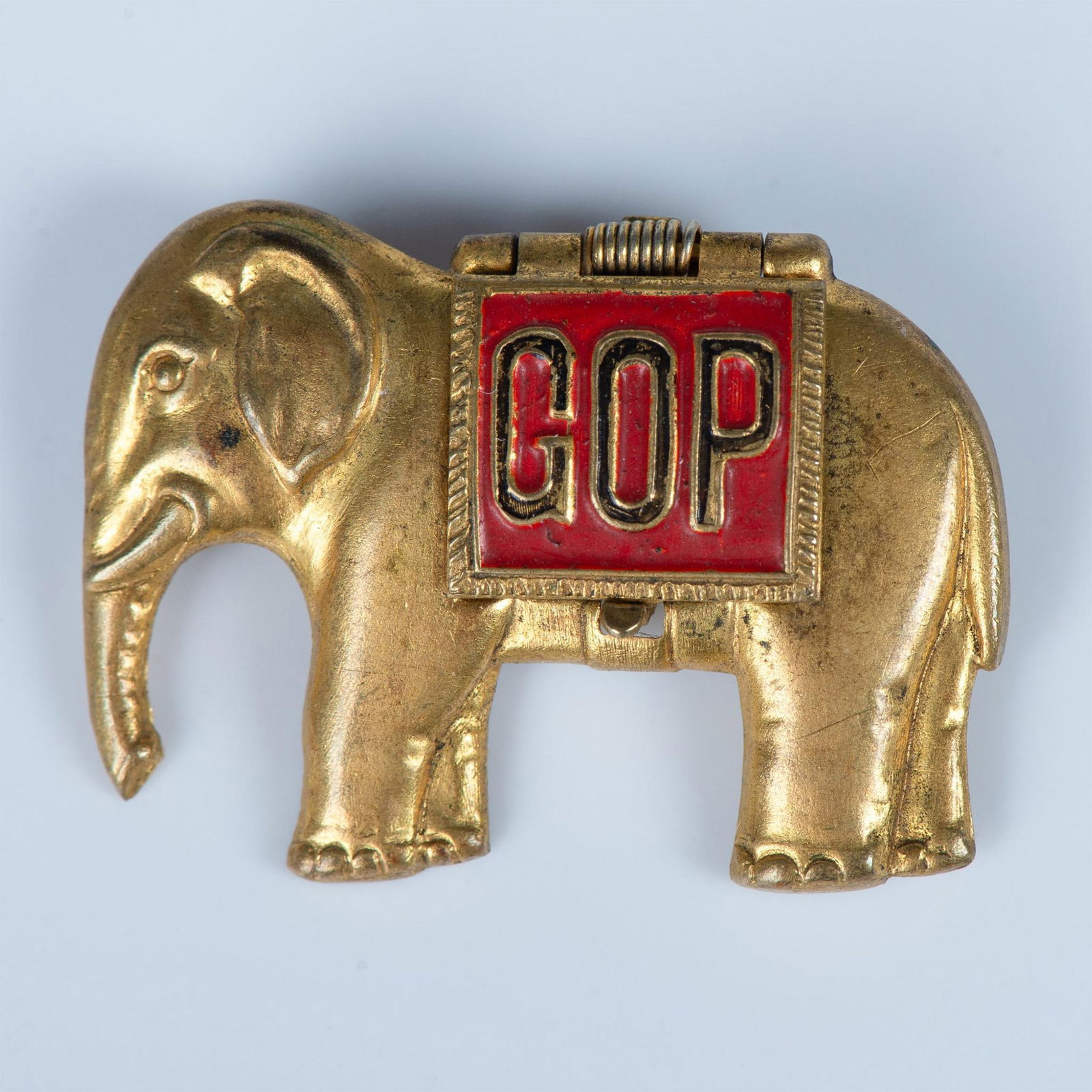 GOP Mechanical Elephant Campaign Pin (1 of 3)