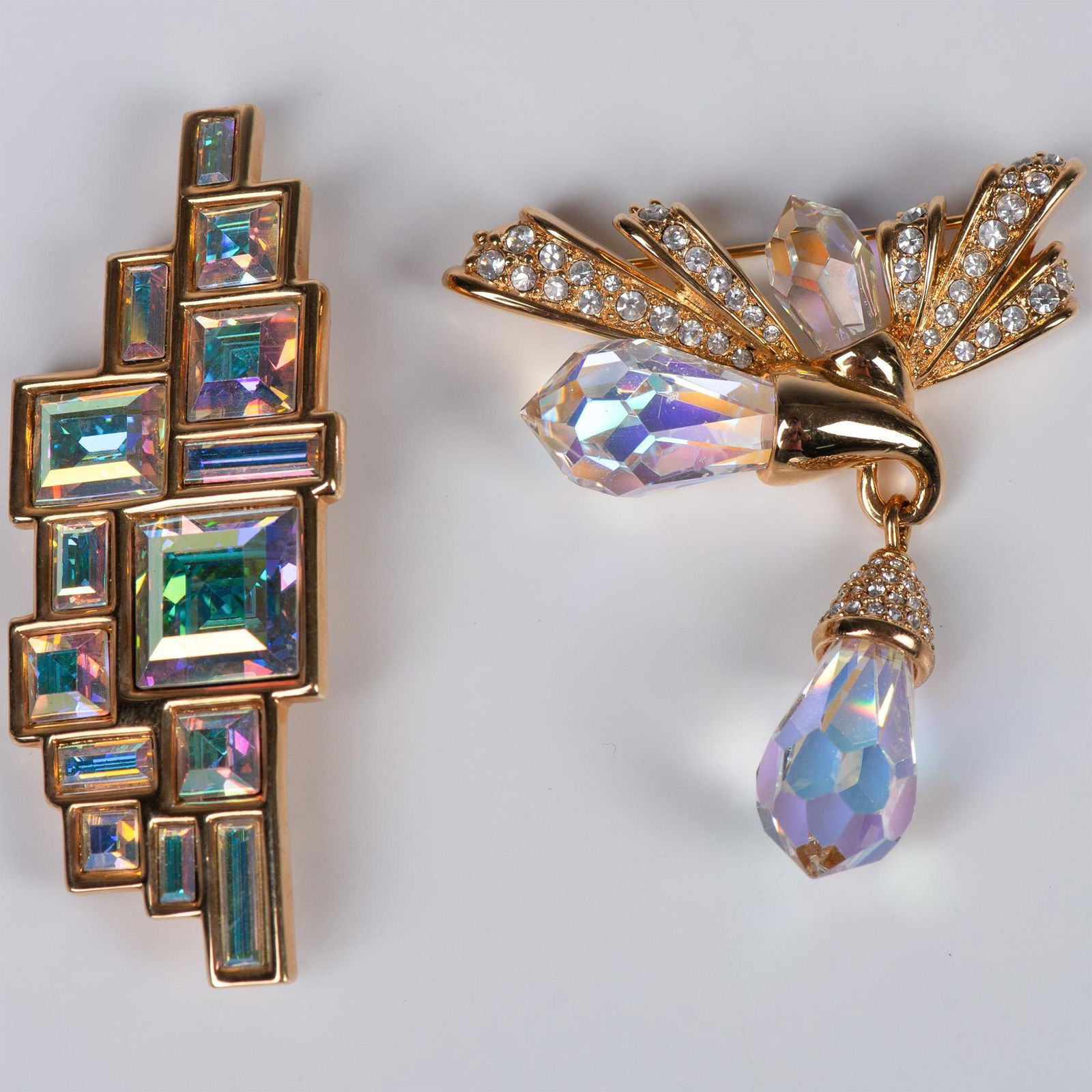 2pc Swarovski Brooches (1 of 4)