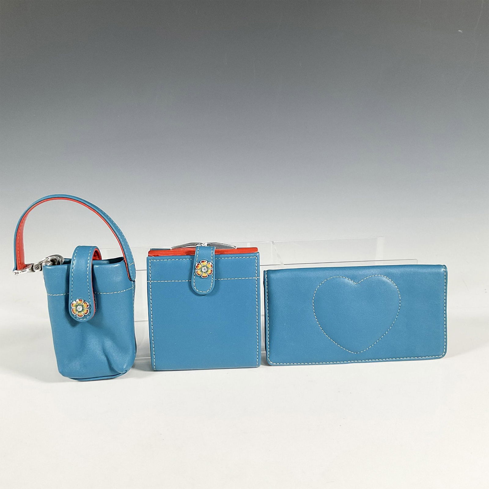 3pc Brighton Leather Wallets + Phone Carrier Case (1 of 2)