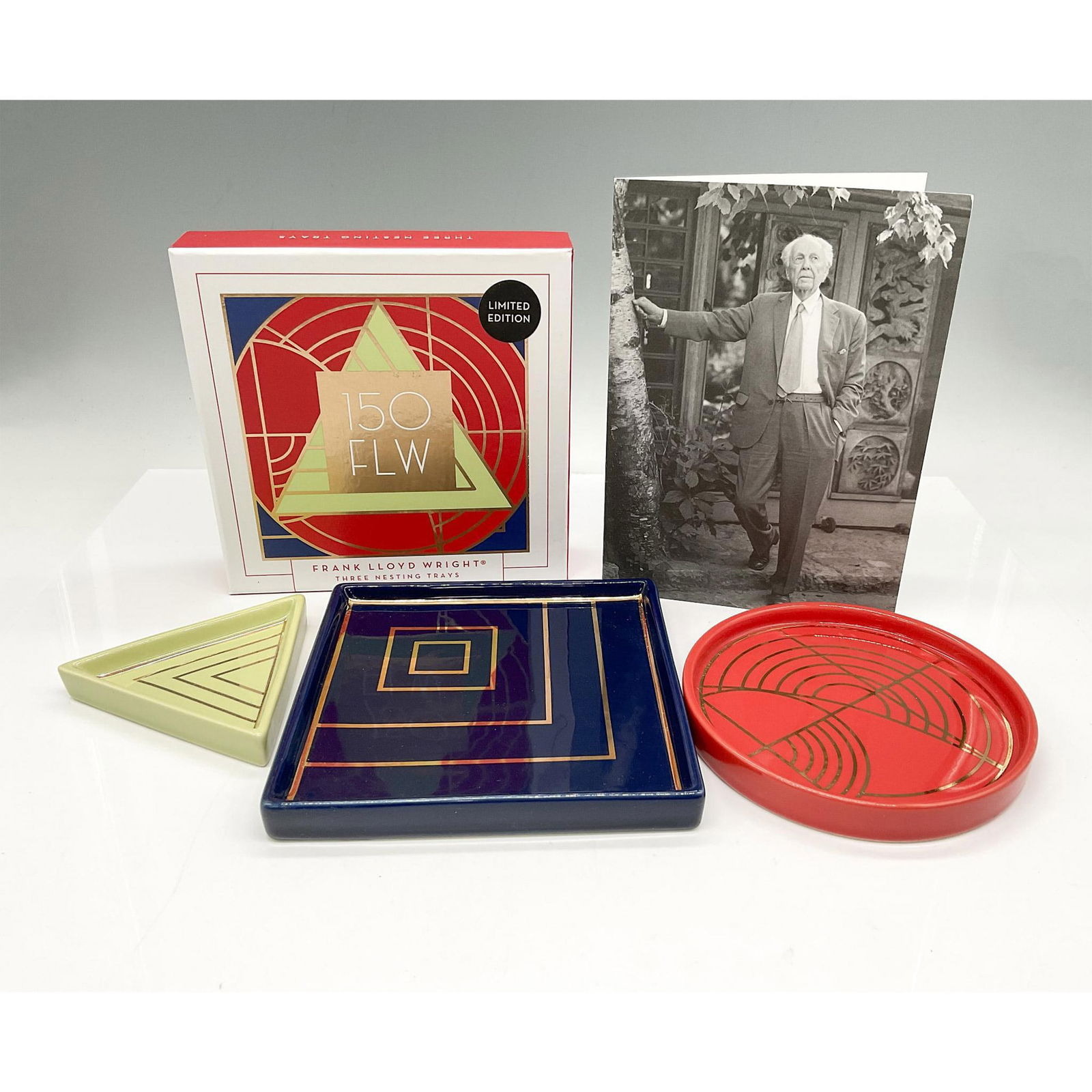 Frank Lloyd Wright Ceramic Nesting Trays (1 of 4)