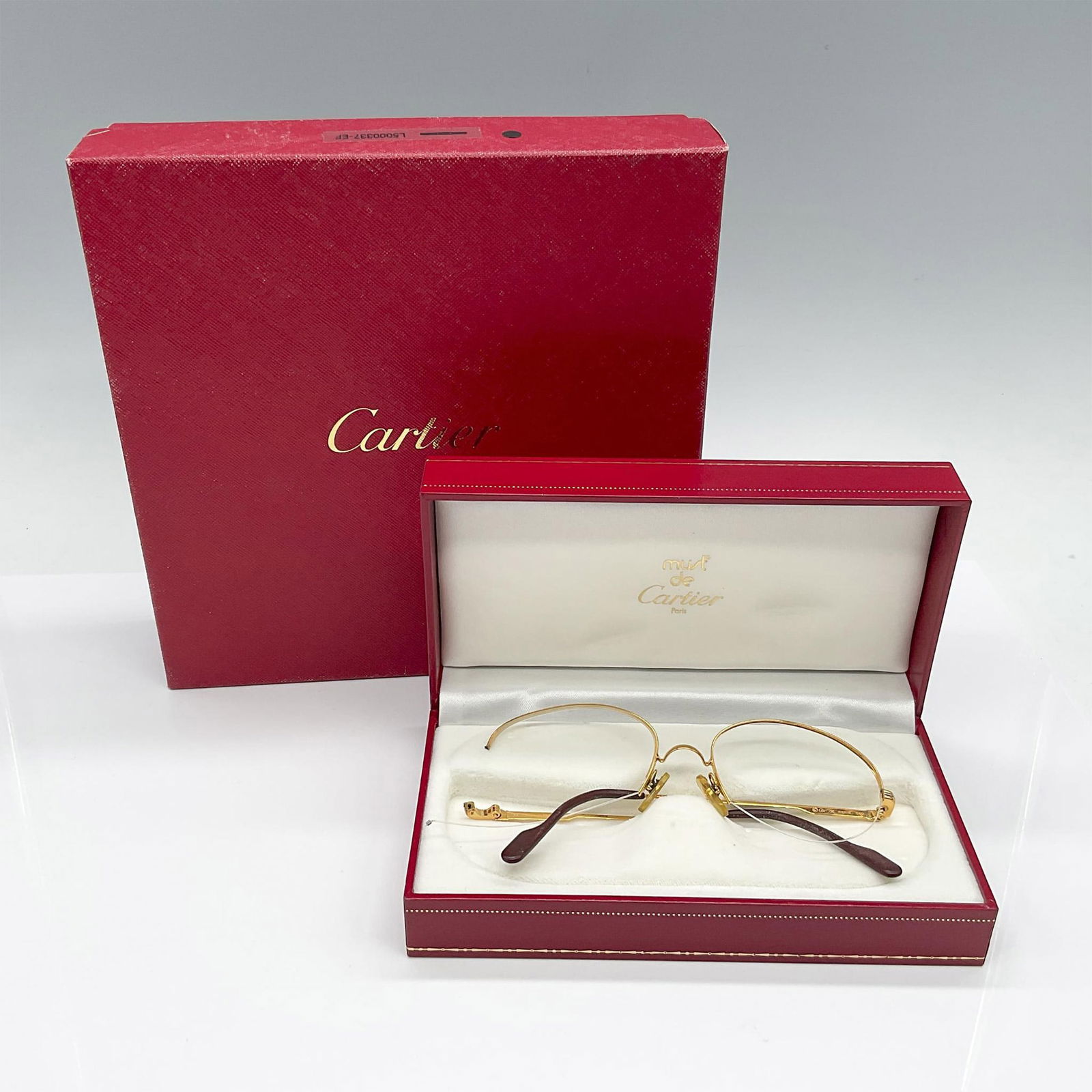 2pc Cartier Eyeglass Frames with Cartier Boxes (1 of 3)