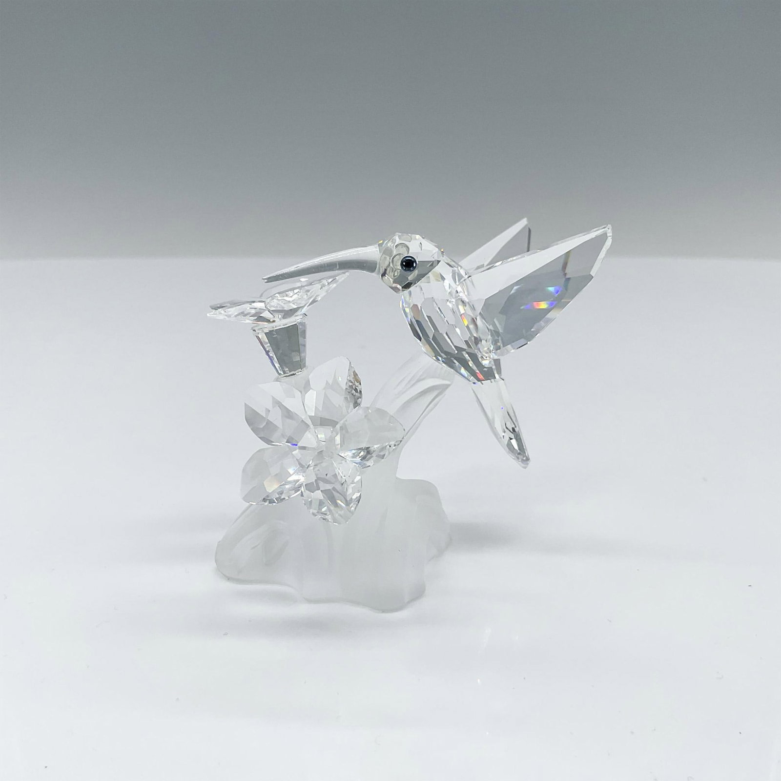 Swarovski Silver Crystal Figurine, Hummingbird (1 of 4)