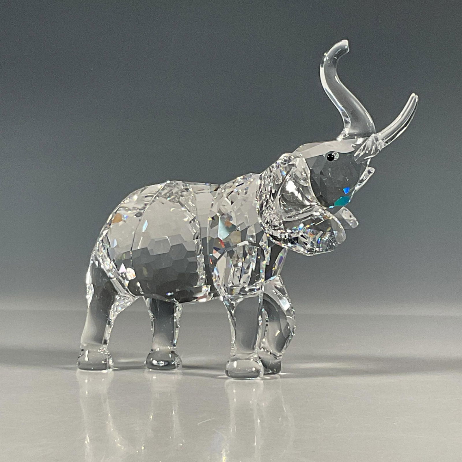 Swarovski Crystal Figurine, Mother Elephant (1 of 6)