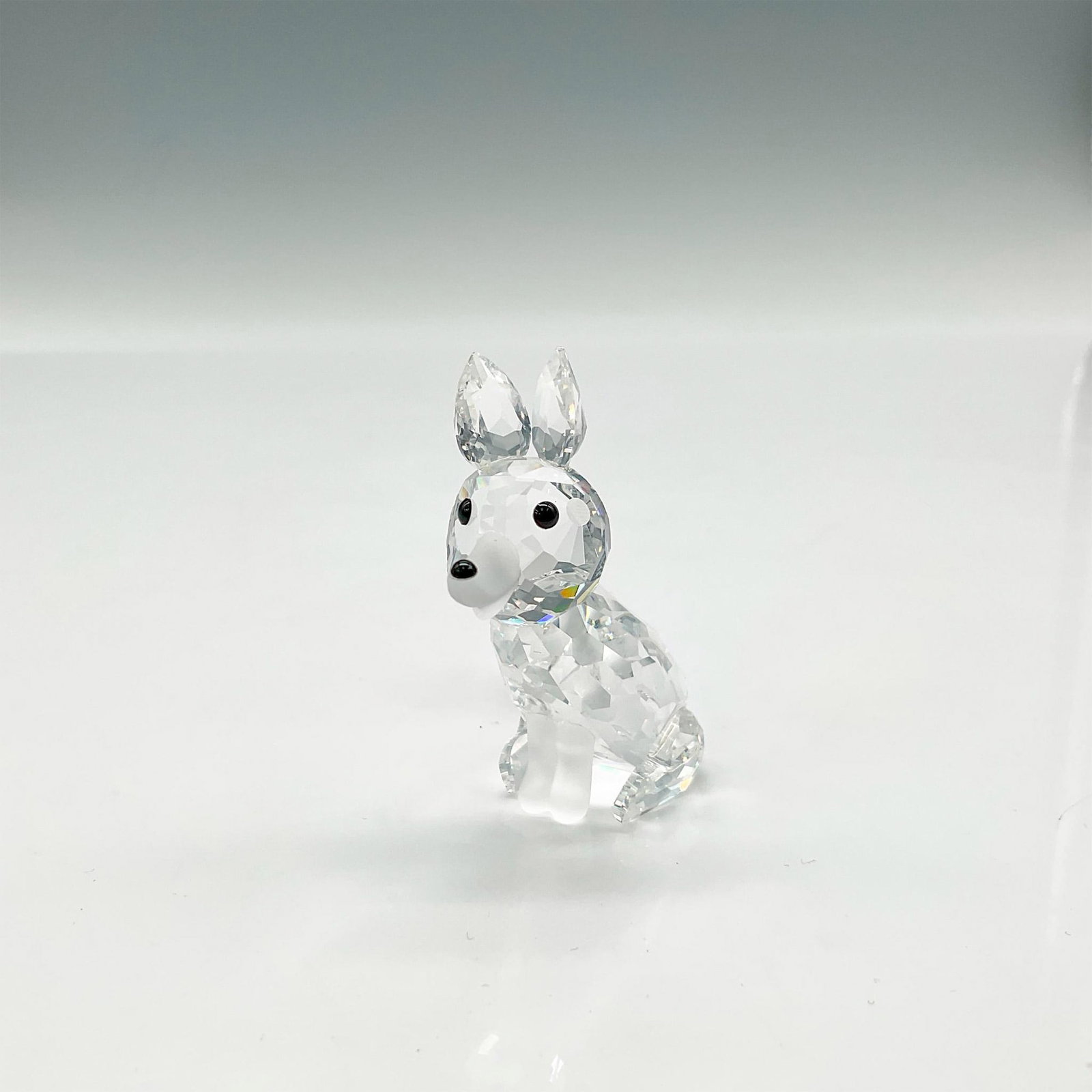 Swarovski Silver Crystal Figurine, Large Fox (1 of 4)