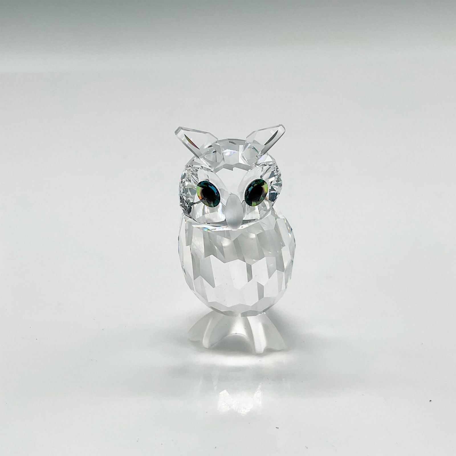 Swarovski Silver Crystal Figurine, Night Owl (1 of 4)