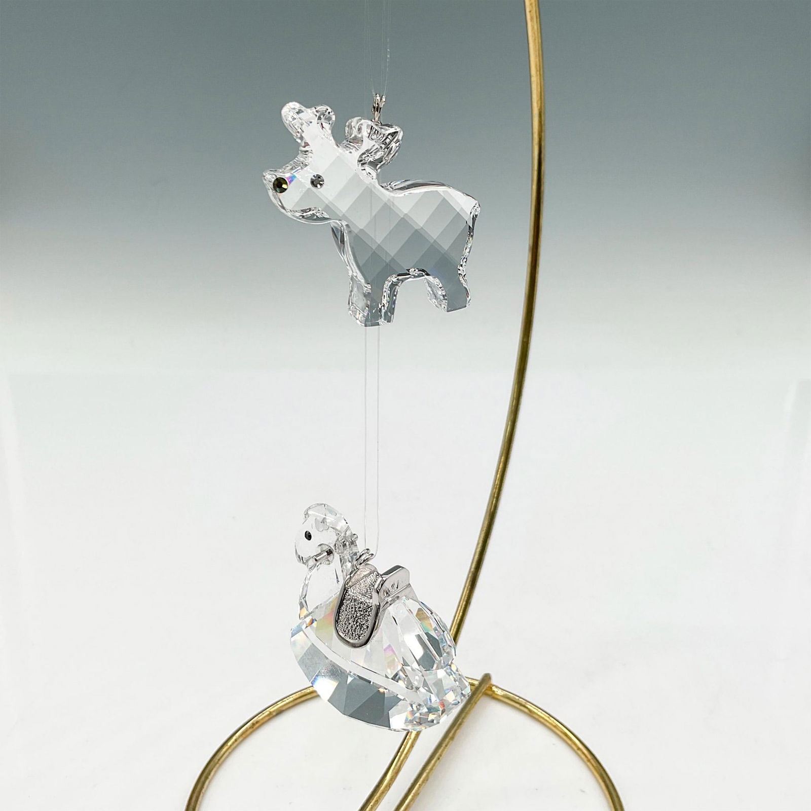 2pc Swarovski Crystal Ornaments, Christmas Classics (1 of 4)