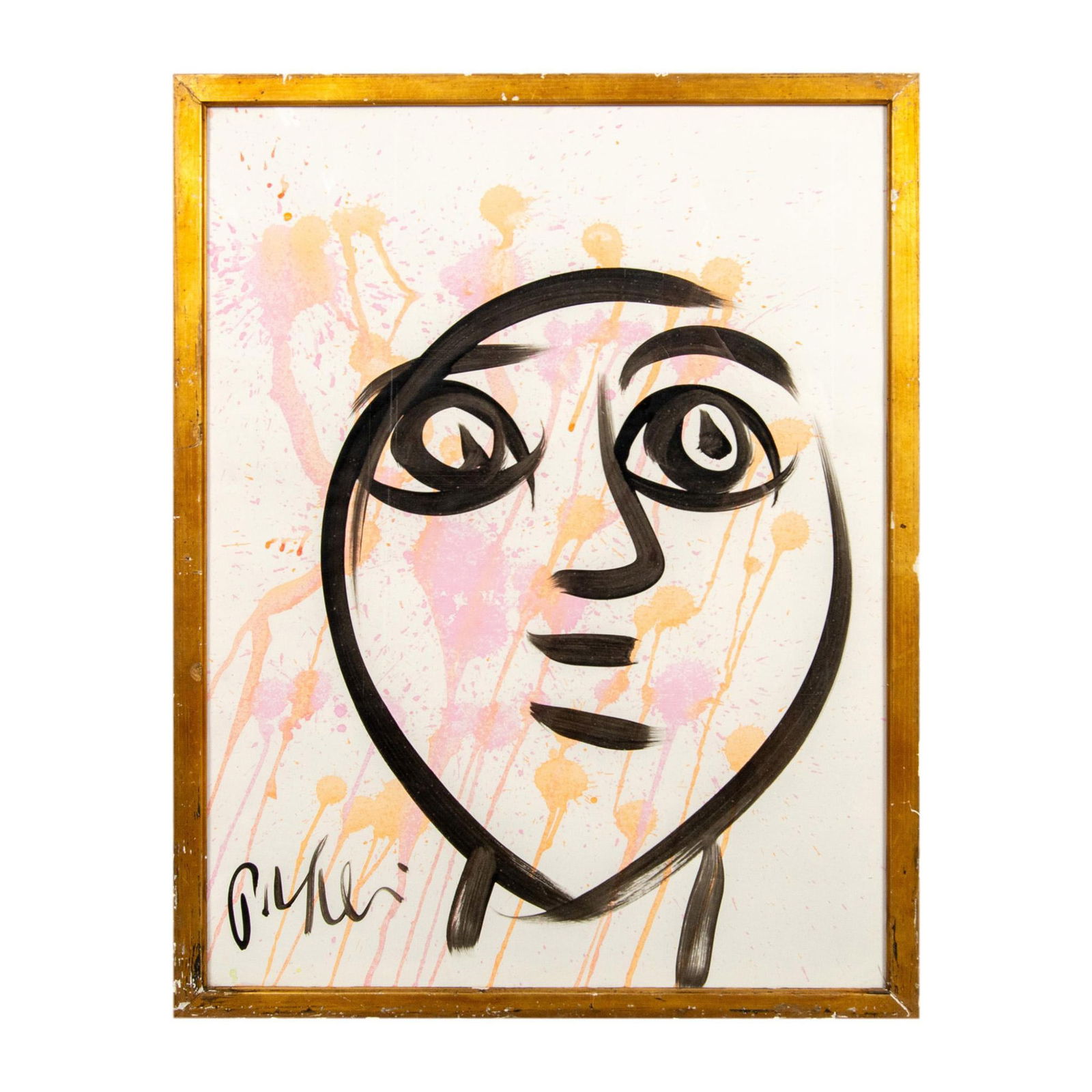 Peter Keil, Original Painting on Board, Portrait, Signed (1 of 4)