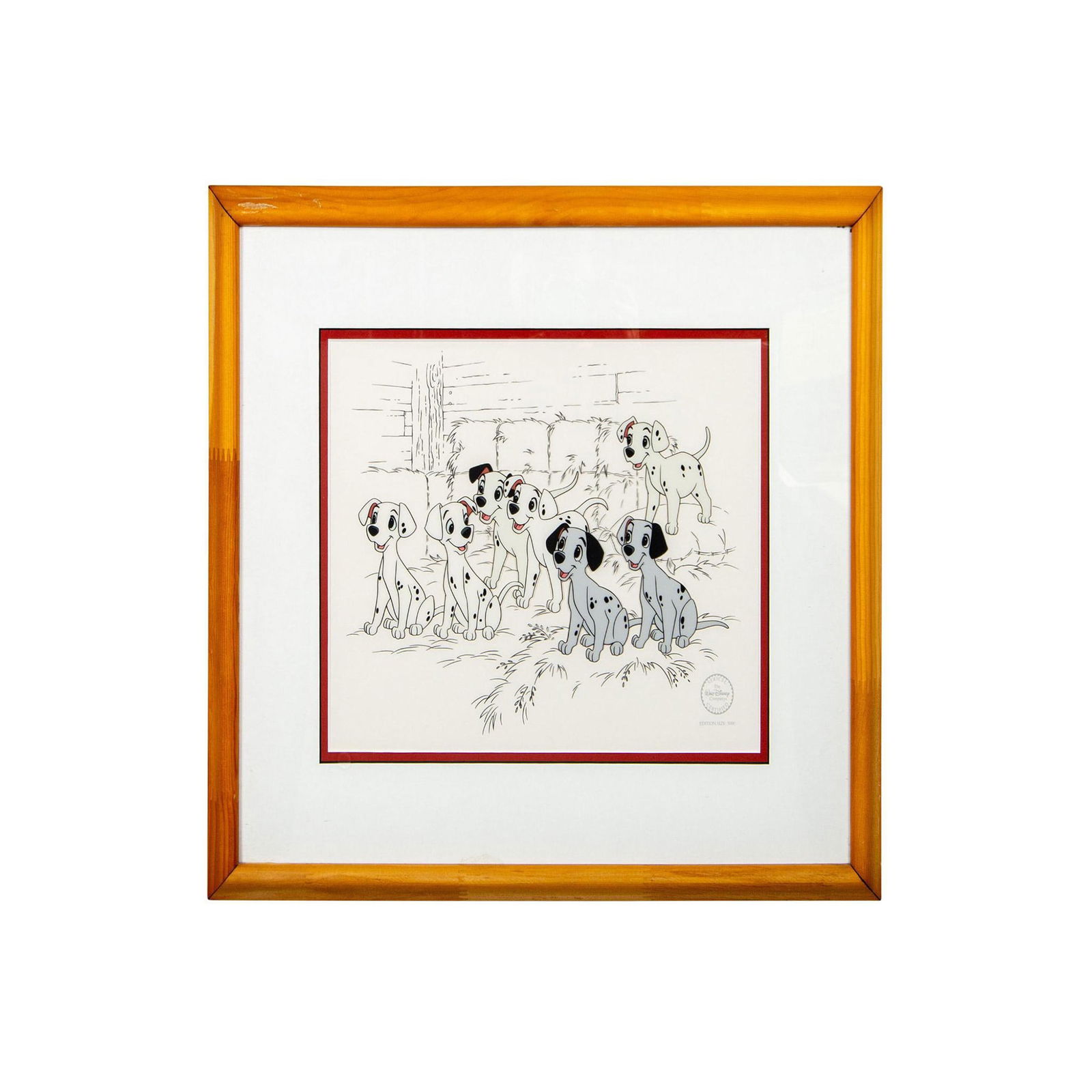 Original Walt Disney Sericel, Hopeful Pups (1 of 6)