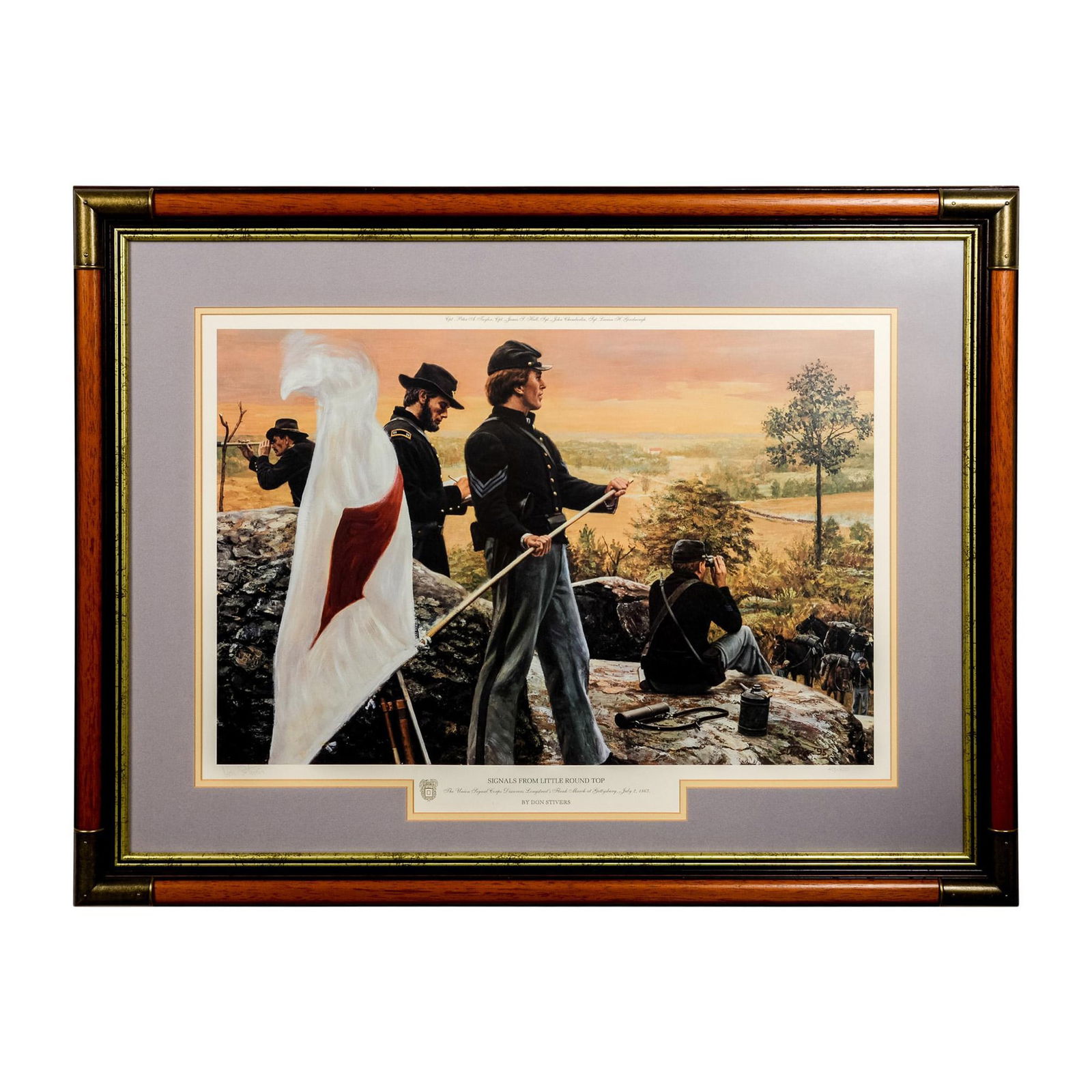 Don Stivers (American, 1926-2009) Framed Lithograph, Signed (1 of 8)