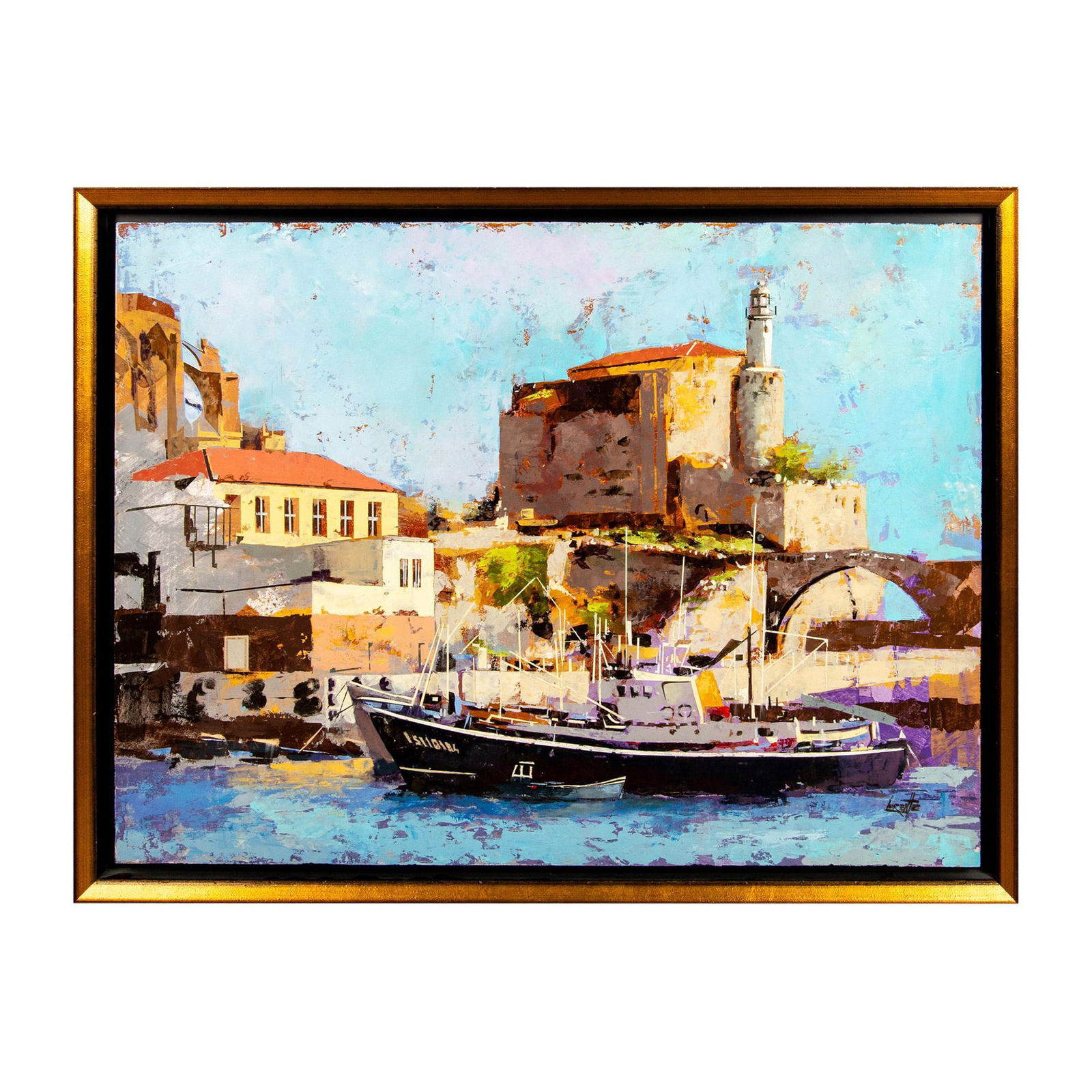 Manuel Lorente (Spanish, b. 1961) Oil Painting, Signed (1 of 5)