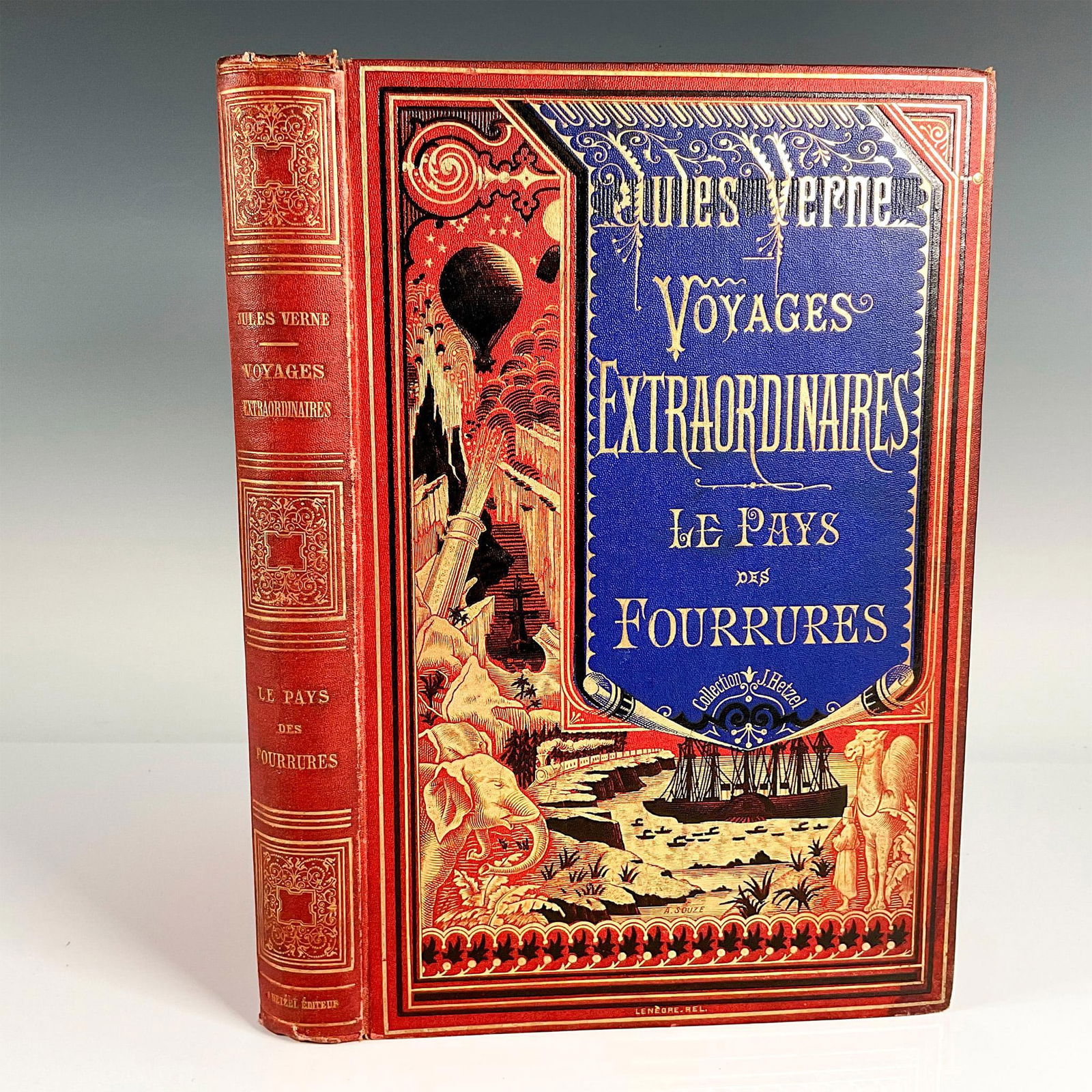 Jules Verne, Le Pays des Fourrures, A La Banniere (1 of 4)