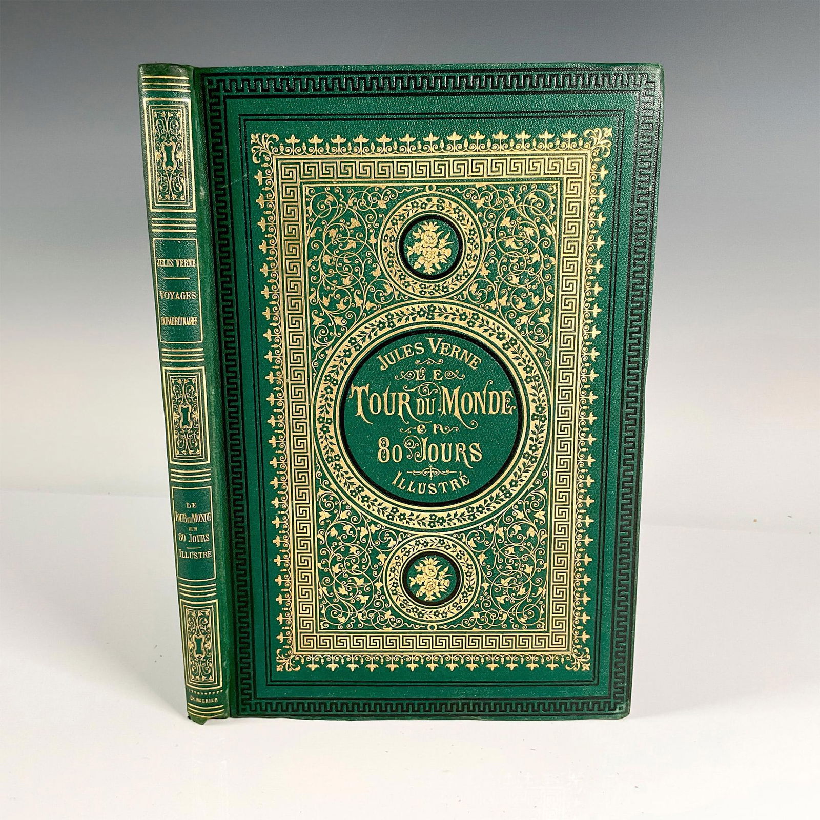 Jules Verne, Le Tour du Monde 80 Jours Aux Bouquets de Roses (1 of 4)