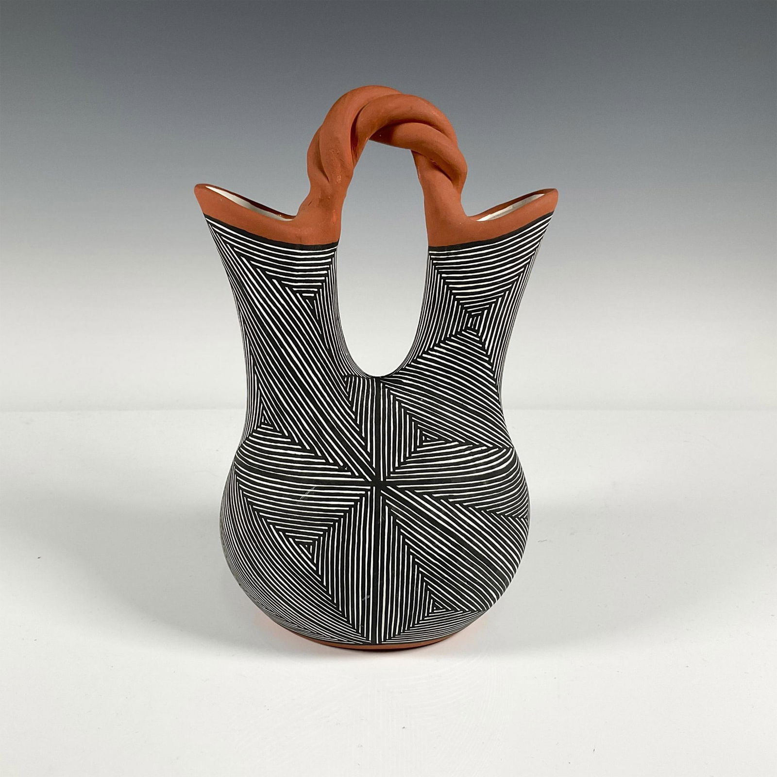 Native American Ceramic Wedding Vase (1 of 3)