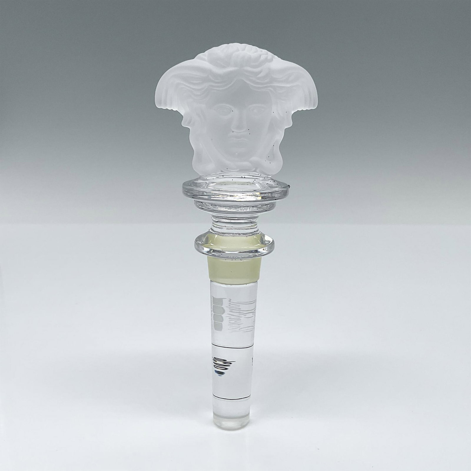 Rosenthal Versace Frosted Medusa Head Bottle Stopper (1 of 3)