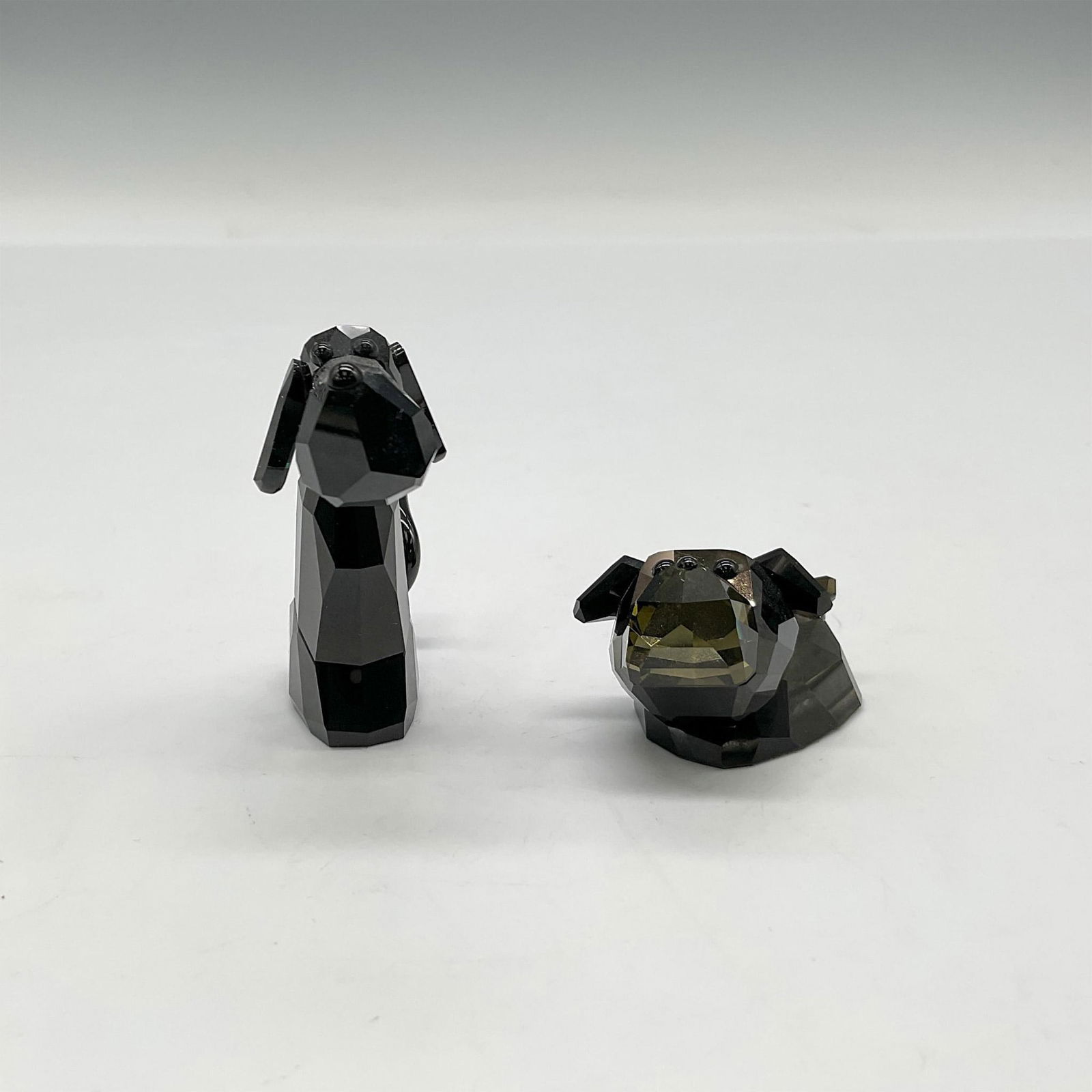 2pc Swarovski Crystal Lovlots Figurines, Tomaso + Salvatore (1 of 3)