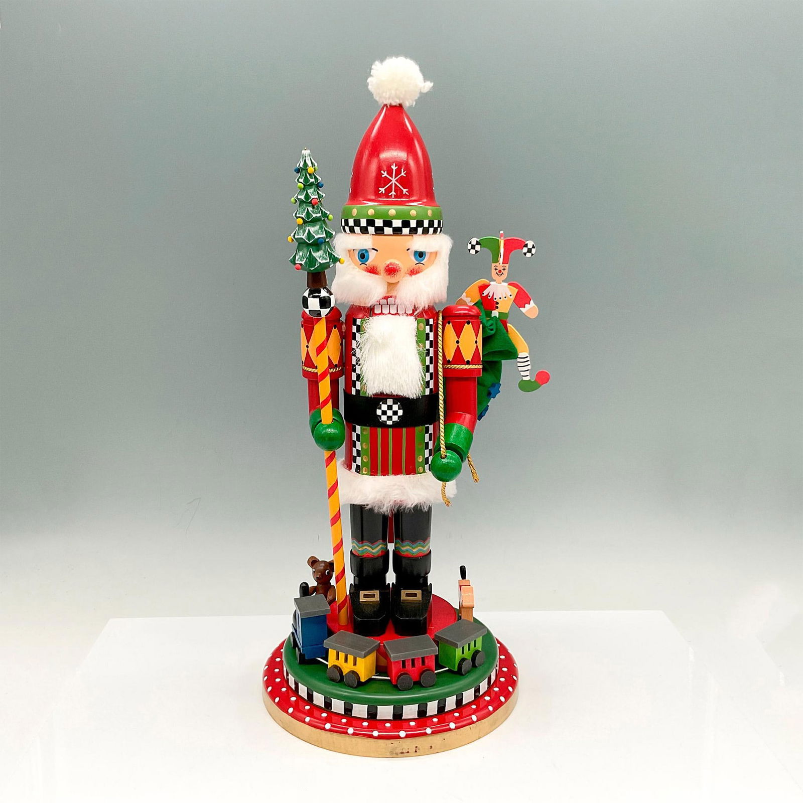 Steinbach Nutcracker Doll, MacKenzie-Childs Santa (1 of 5)