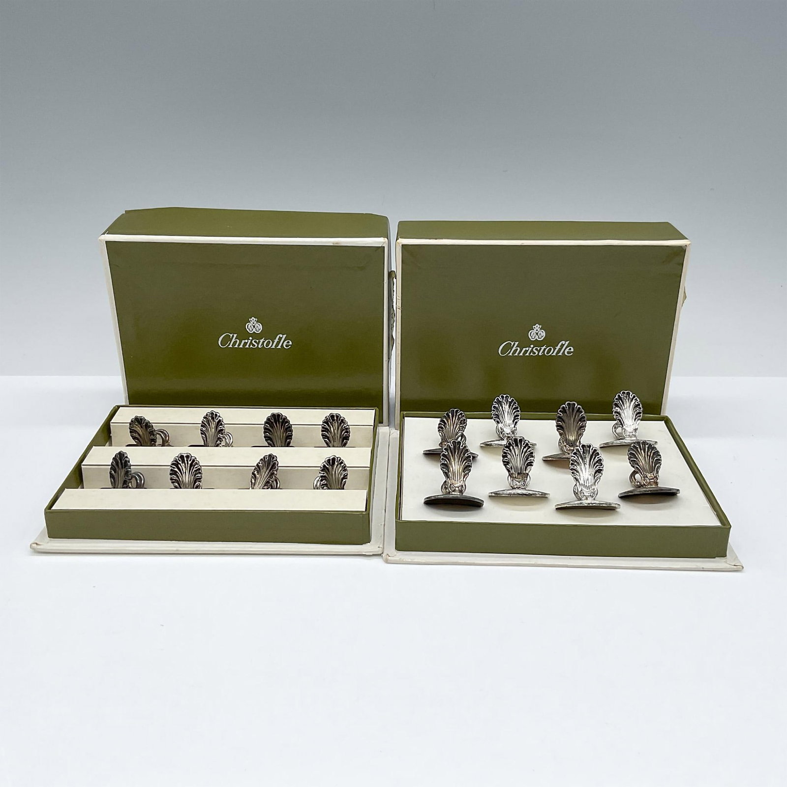 16pc Christofle Coquilles Name Card Holder (1 of 3)