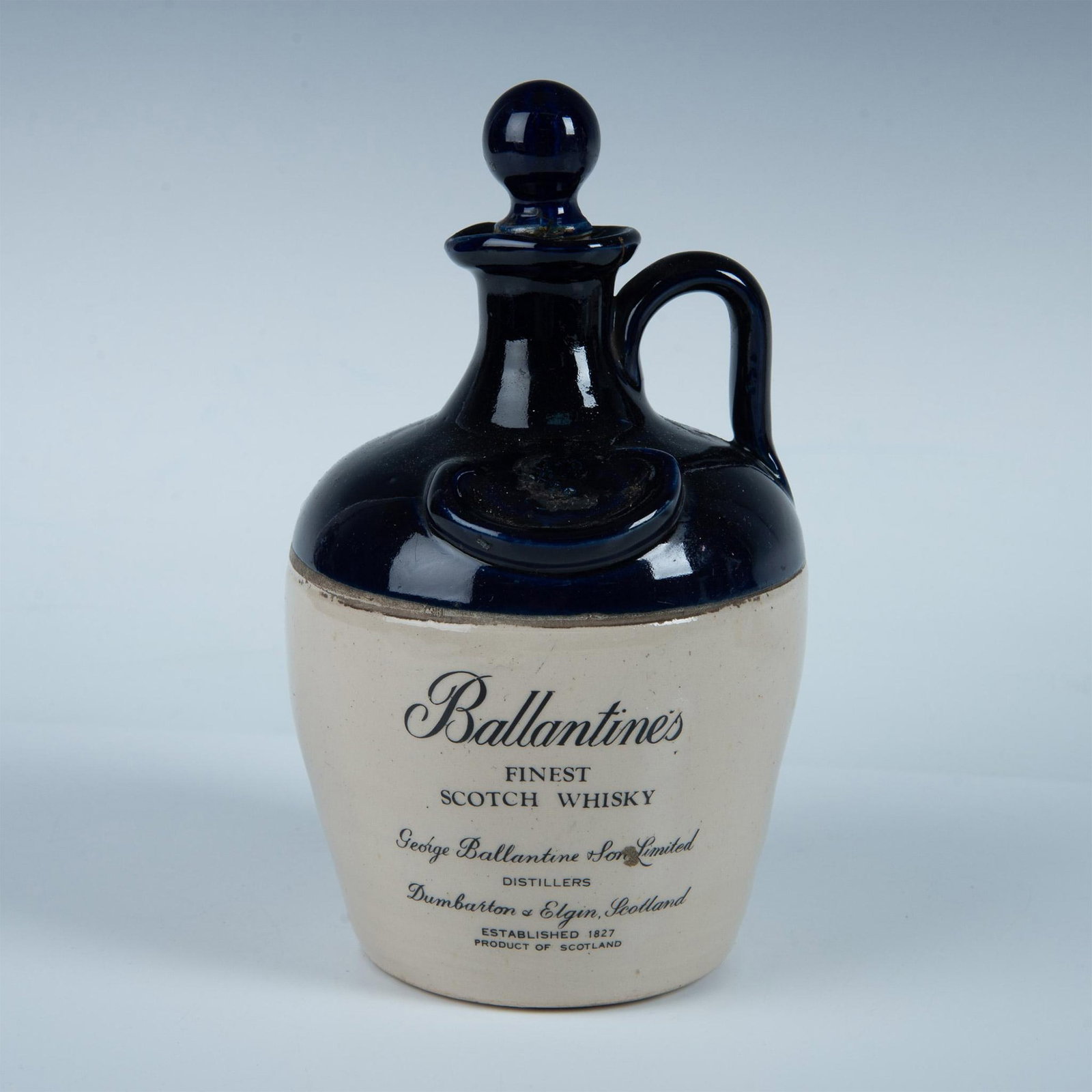Vintage Ballantines' Stoneware Finest Scotch Whisky Jug (1 of 6)