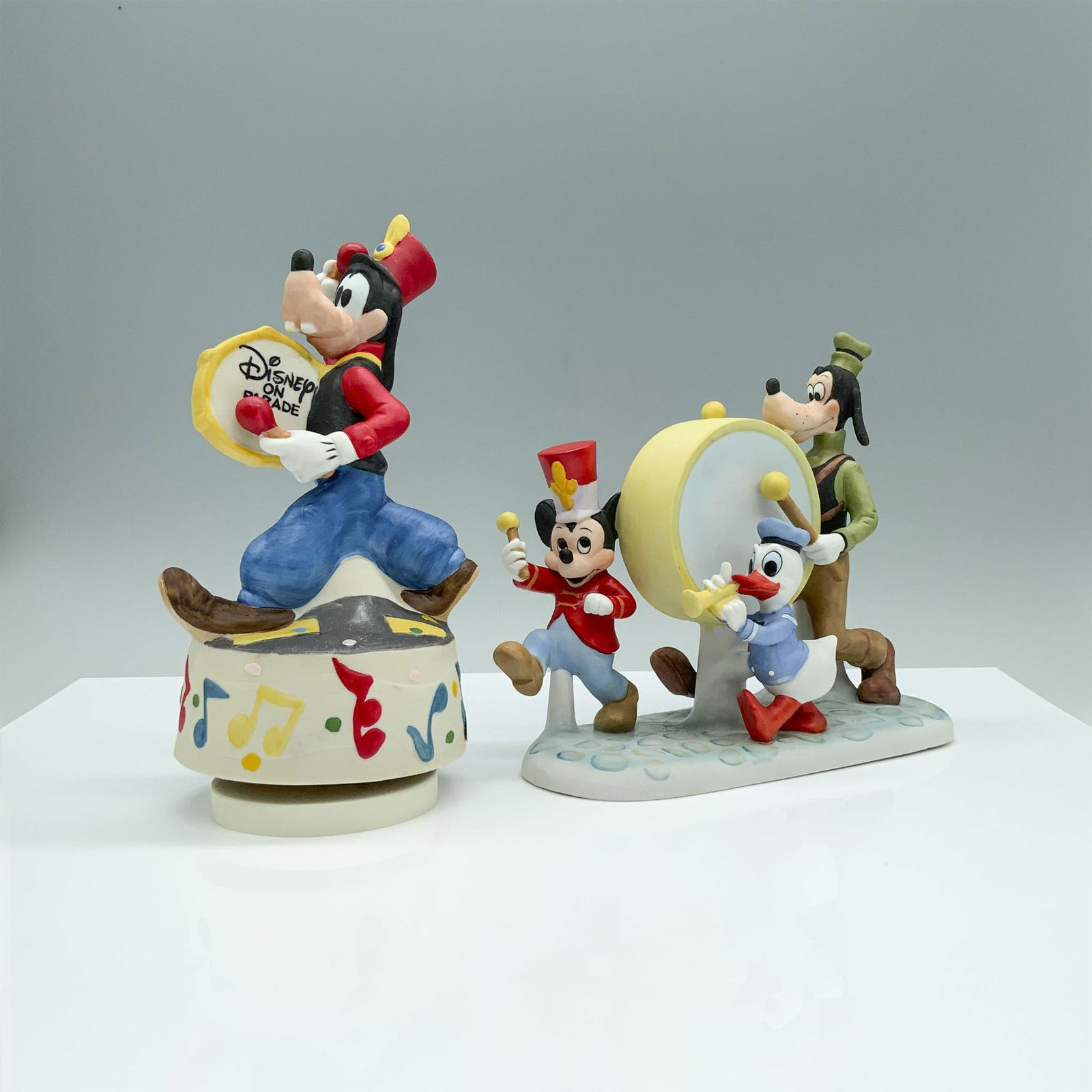 Disney Marching Band Goofy Motif Figurine and Music Box (1 of 3)