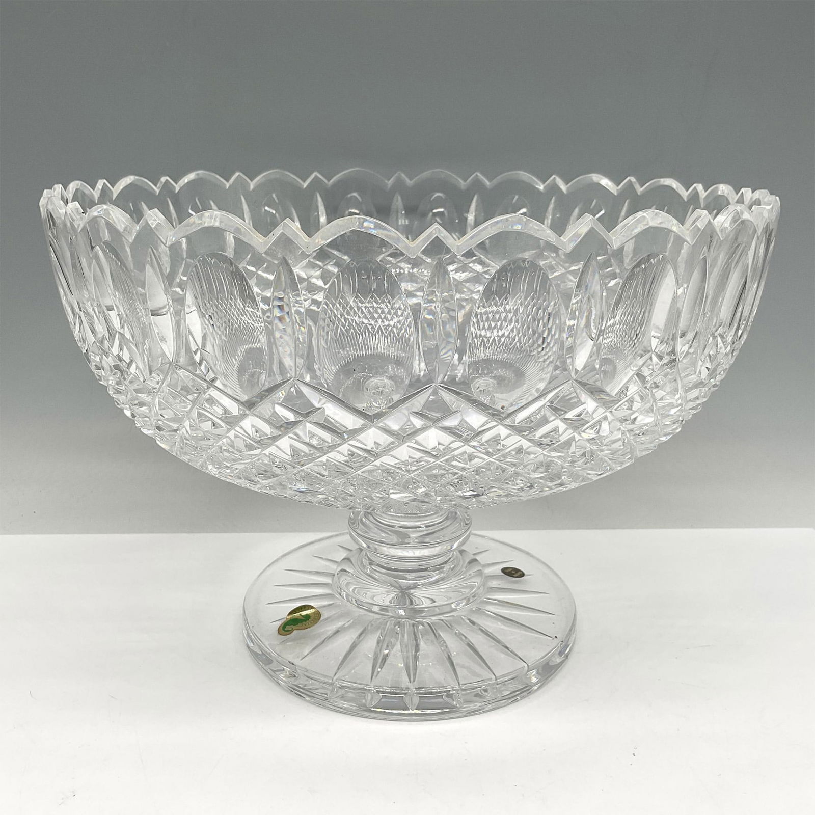 Waterford Crystal Footed Punch Bowl (1 of 3)