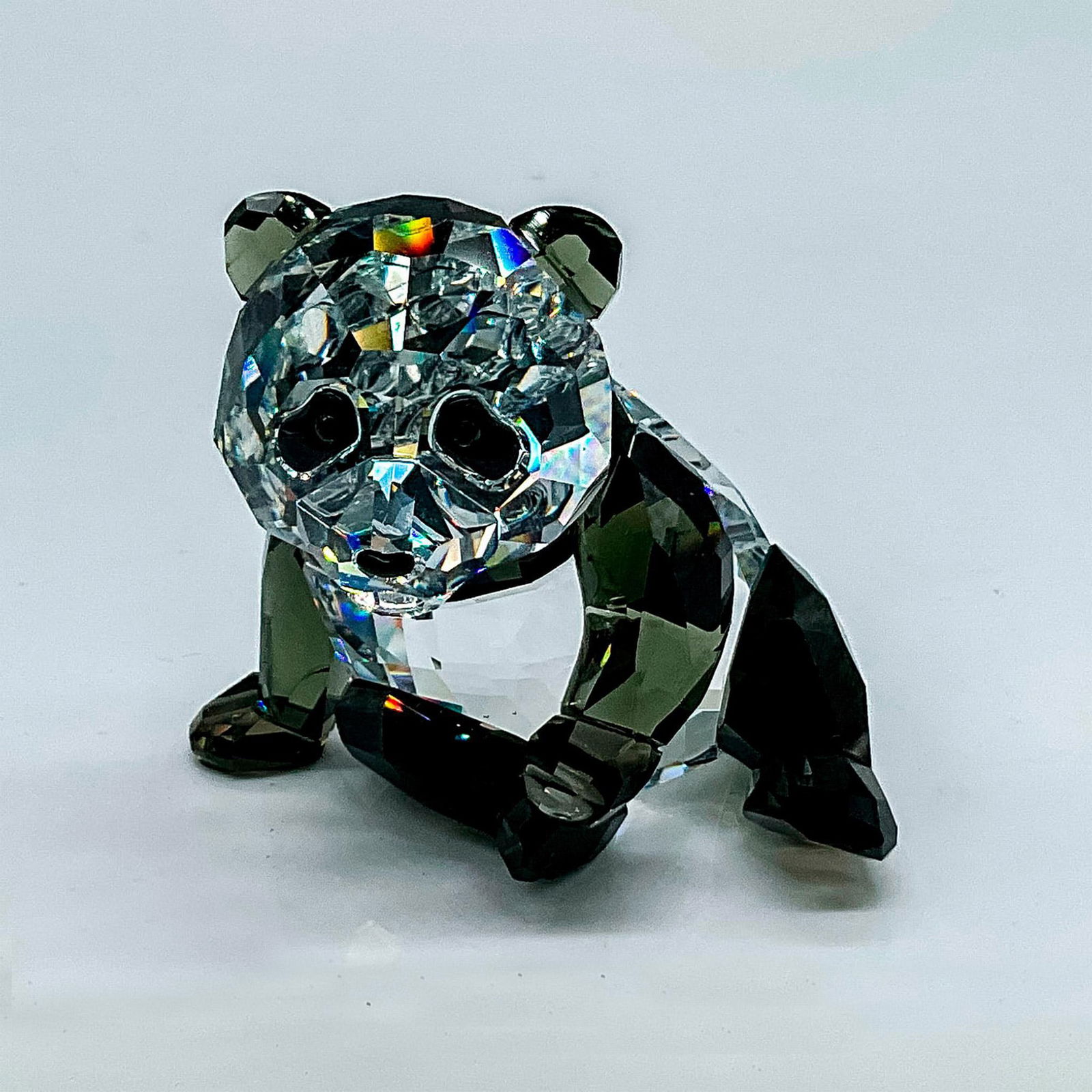 Swarovski Crystal Figurine, Panda Cub (1 of 4)