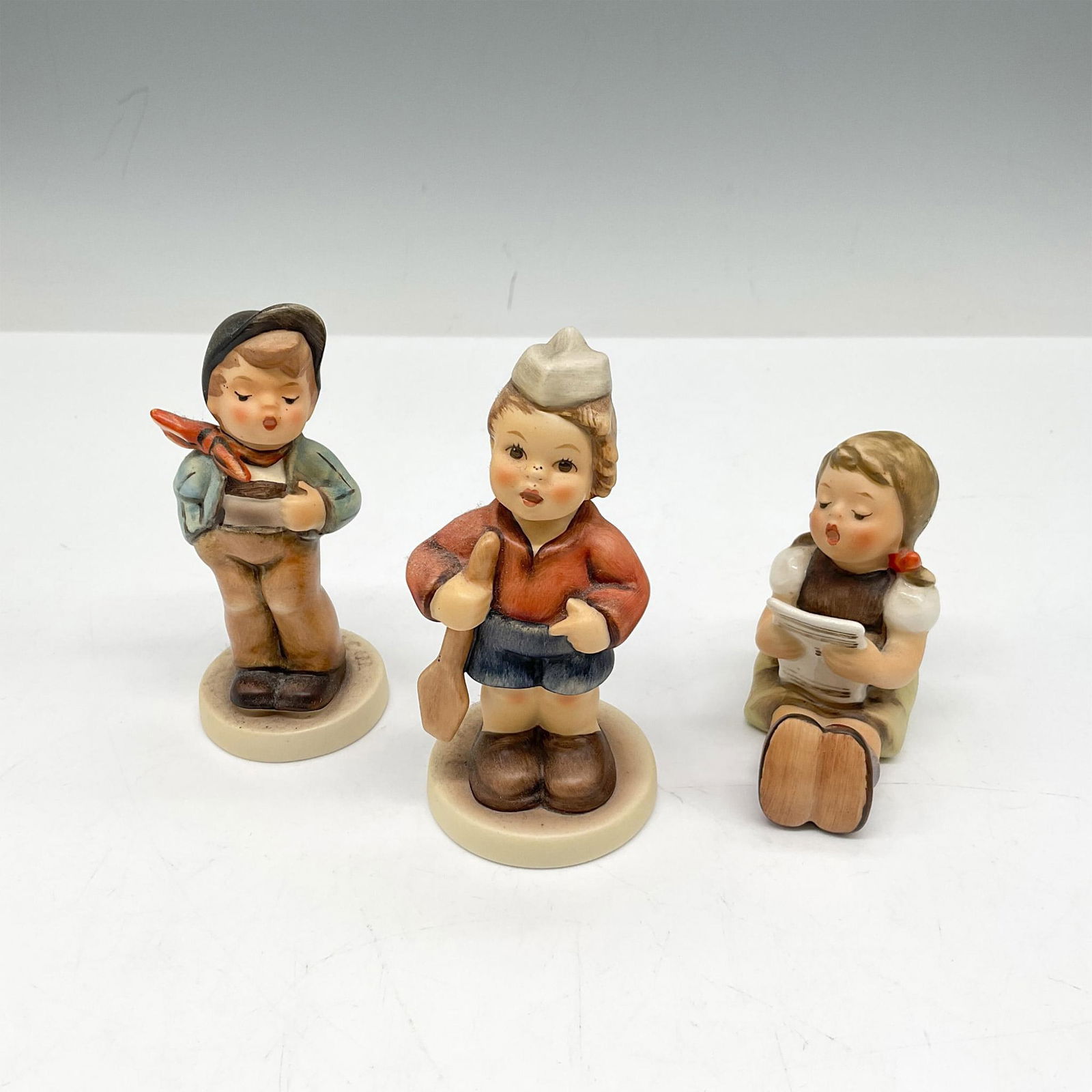 3pc Goebel Hummel Porcelain Figurines, Activities (1 of 3)