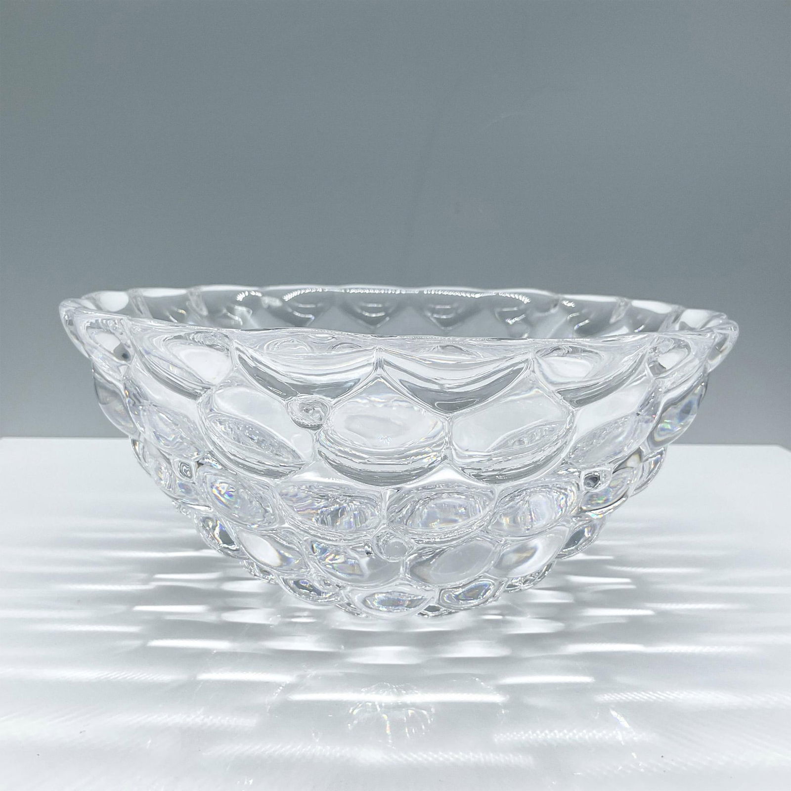 Orrefors Crystal Bowl, Raspberry Pattern (1 of 4)