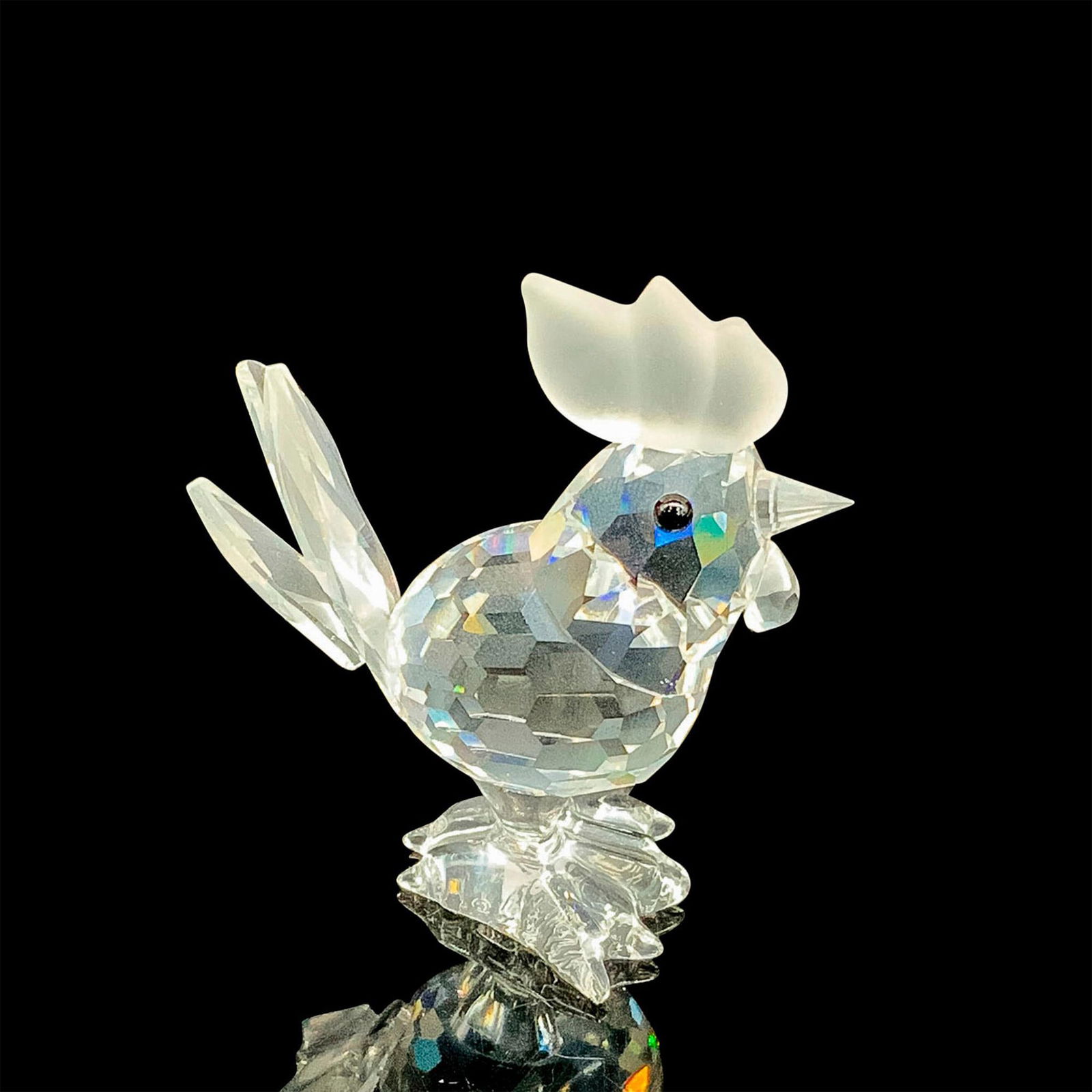 Swarovski Crystal Figurine, Cockerel/Mini Rooster 014497 (1 of 3)