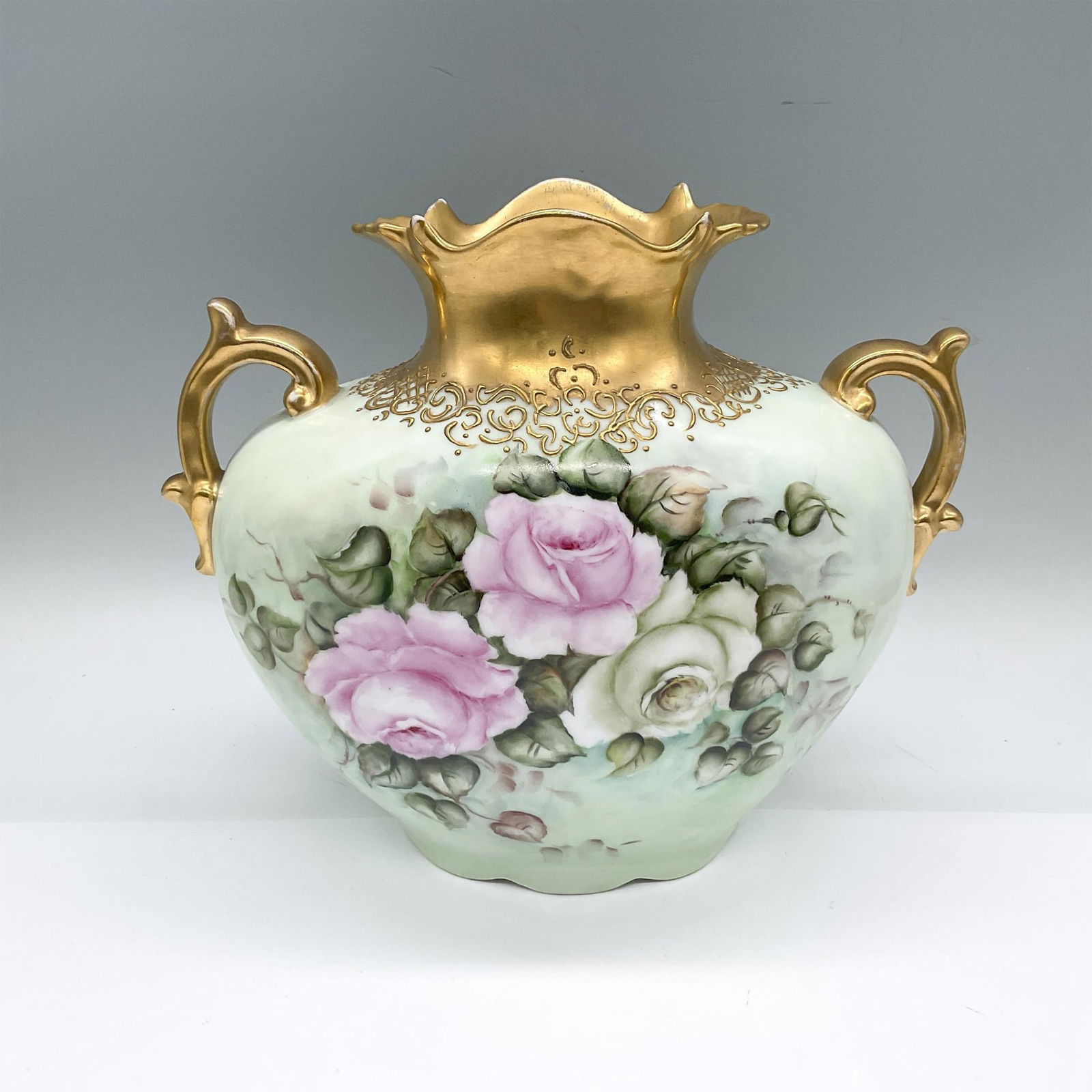 P.H. Leonard Vienna Porcelain Vase (1 of 3)