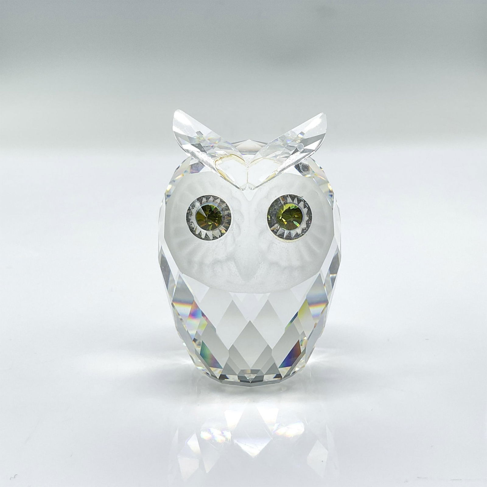 Swarovski Silver Crystal Figurine, Owl, Large (1 of 3)