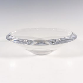 Orrefors by Lena Bergstrom Crystal Bowl, Roma