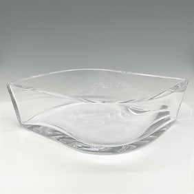Orrefors Crystal Decorative Bowl, New Corner
