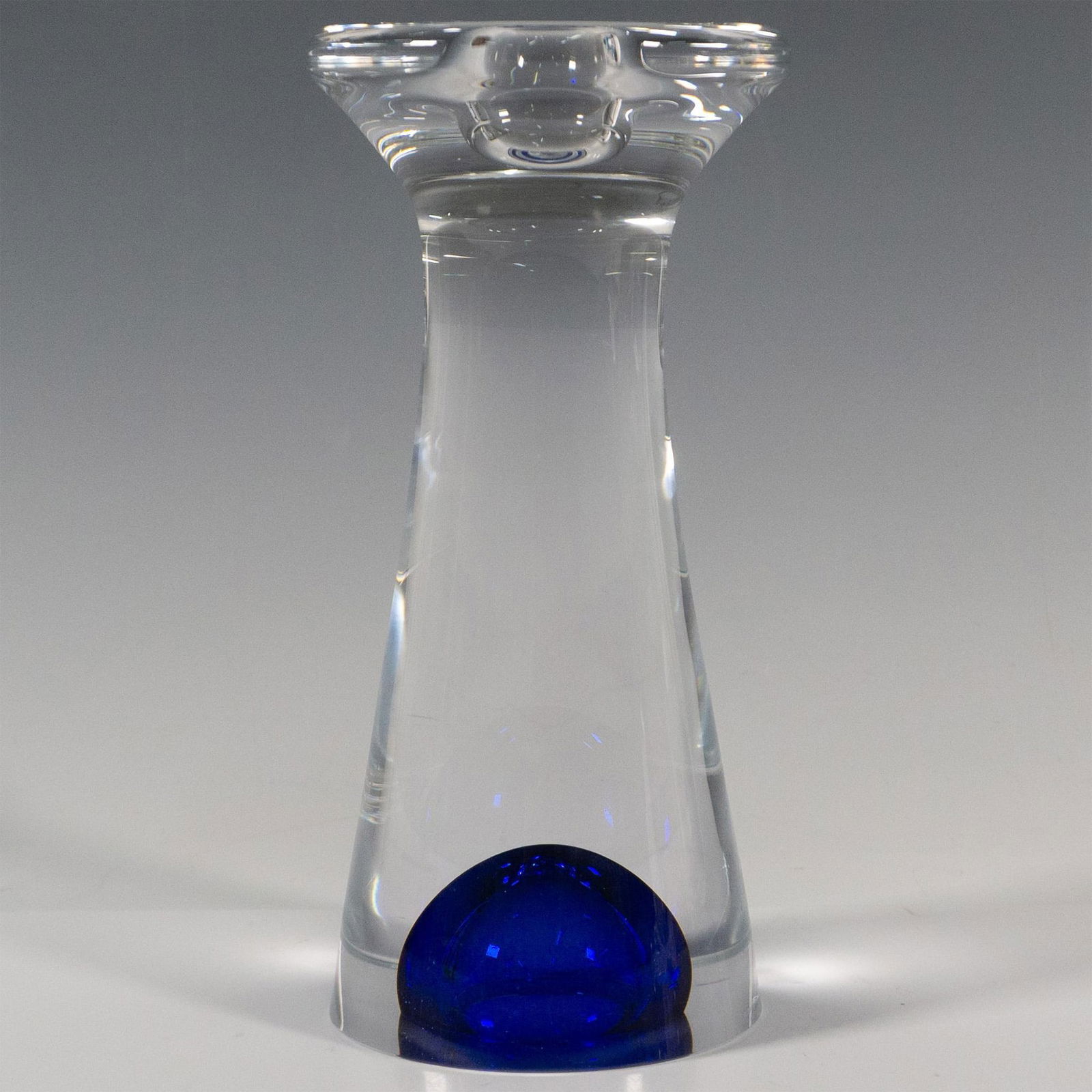 Kosta Boda by Goran Warff Glass Candlestick Holder, Zoom (1 of 6)