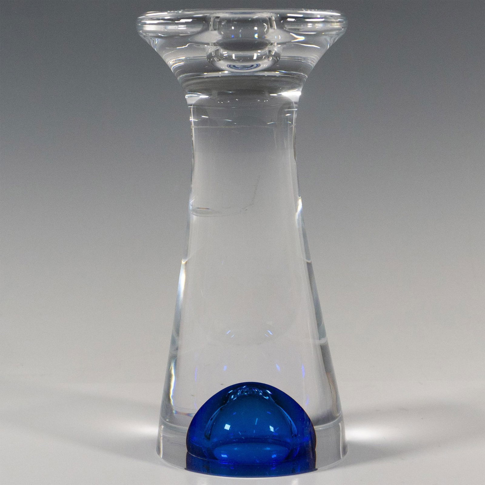 Kosta Boda by Goran Warff Glass Candlestick Holder, Zoom (1 of 5)