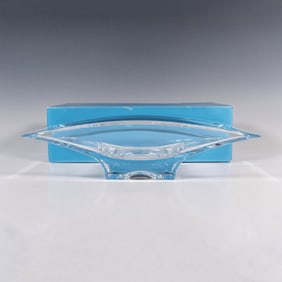 Nambe by Karim Rashid Lead Crystal Bowl, Planar