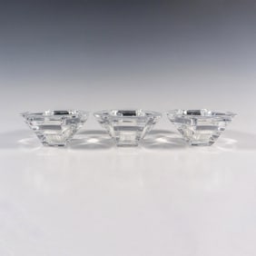 Nambe Lead Crystal Candle Holders, Link